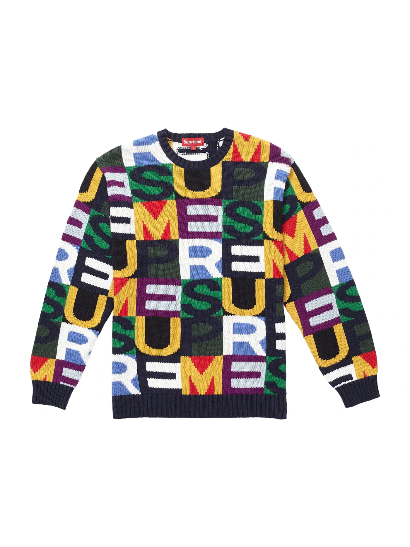 Мужской свитер с принтом Sweater Supreme — изображение 1 из 1, мульти