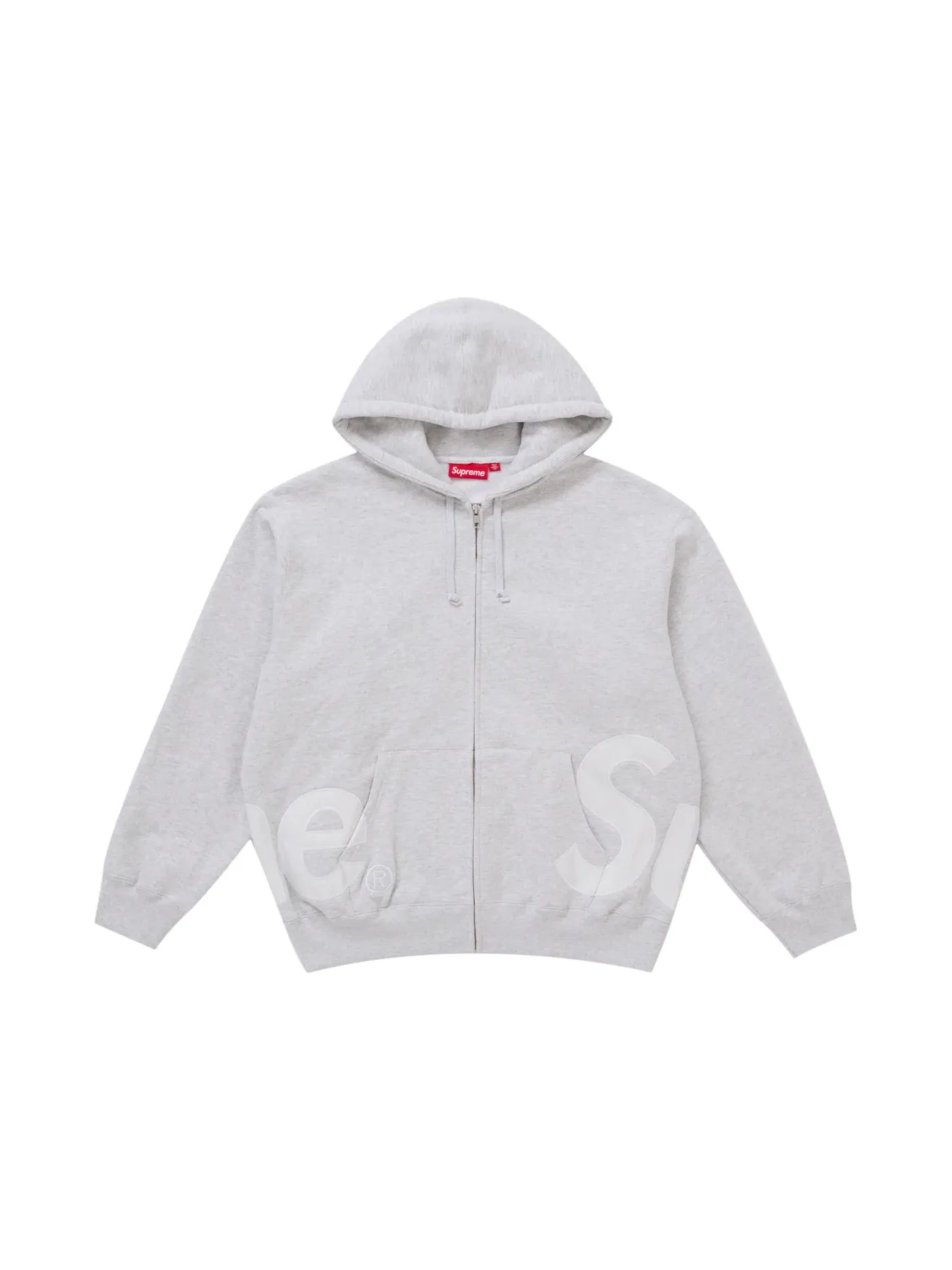 Мужская худи с длинным рукавом Supreme Sweatshirt — изображение 1 из 2, серый