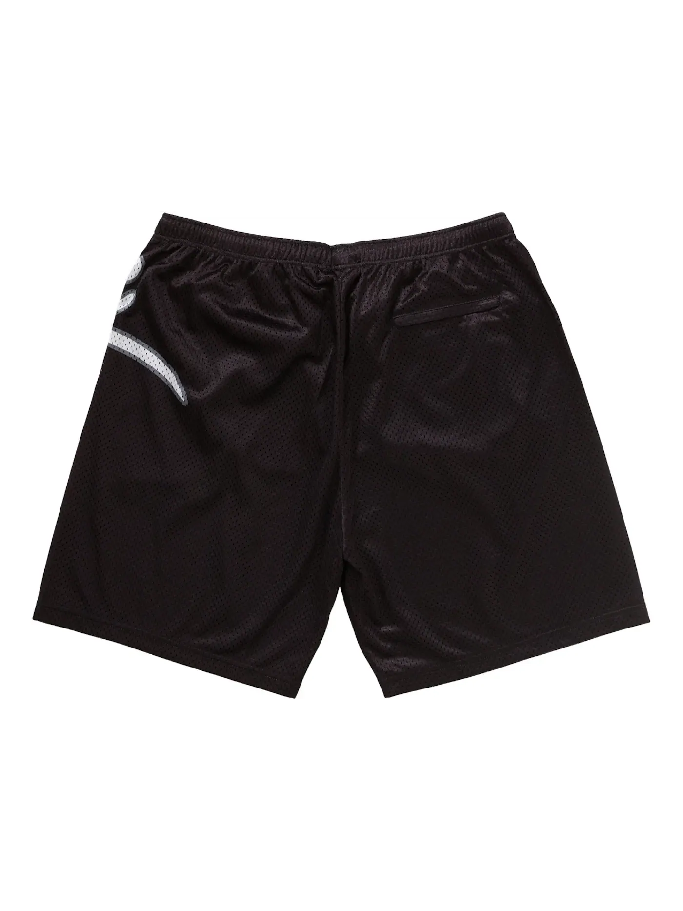 Мужские шорты с принтом Big Script Mesh Short Supreme — изображение 2 из 2, черный