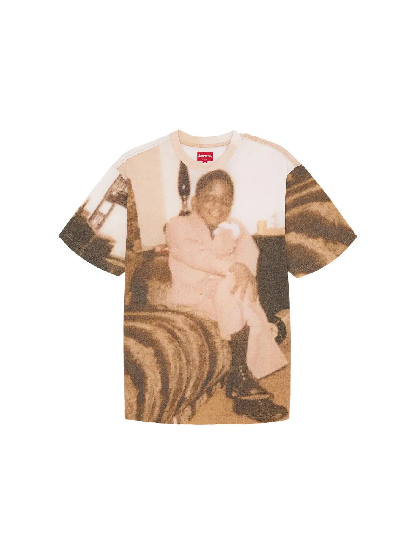 Мужская футболка с принтом Supreme S/S Top — изображение 1 из 2, мульти
