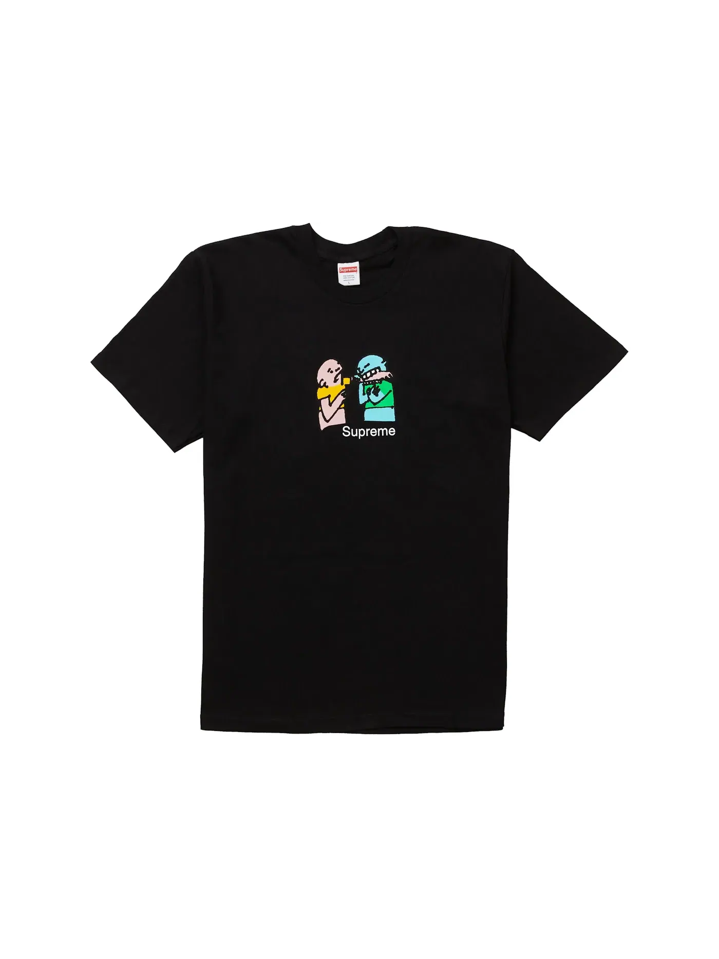 Мужская футболка с принтом Bite Tee Supreme — изображение 1 из 1, черный