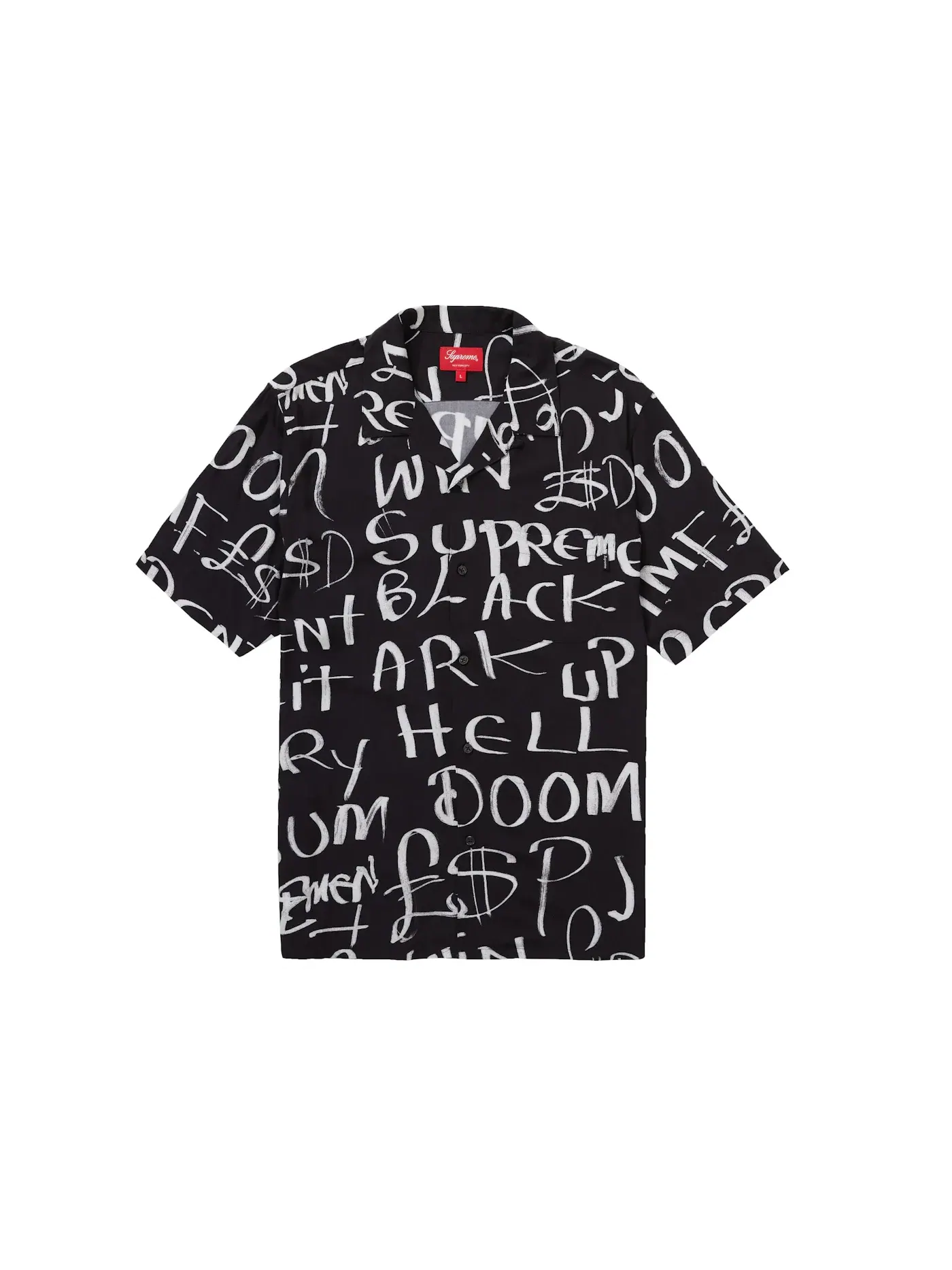 Мужская рубашка с коротким рукавом S/S Shirt Supreme — изображение 1 из 1, черный