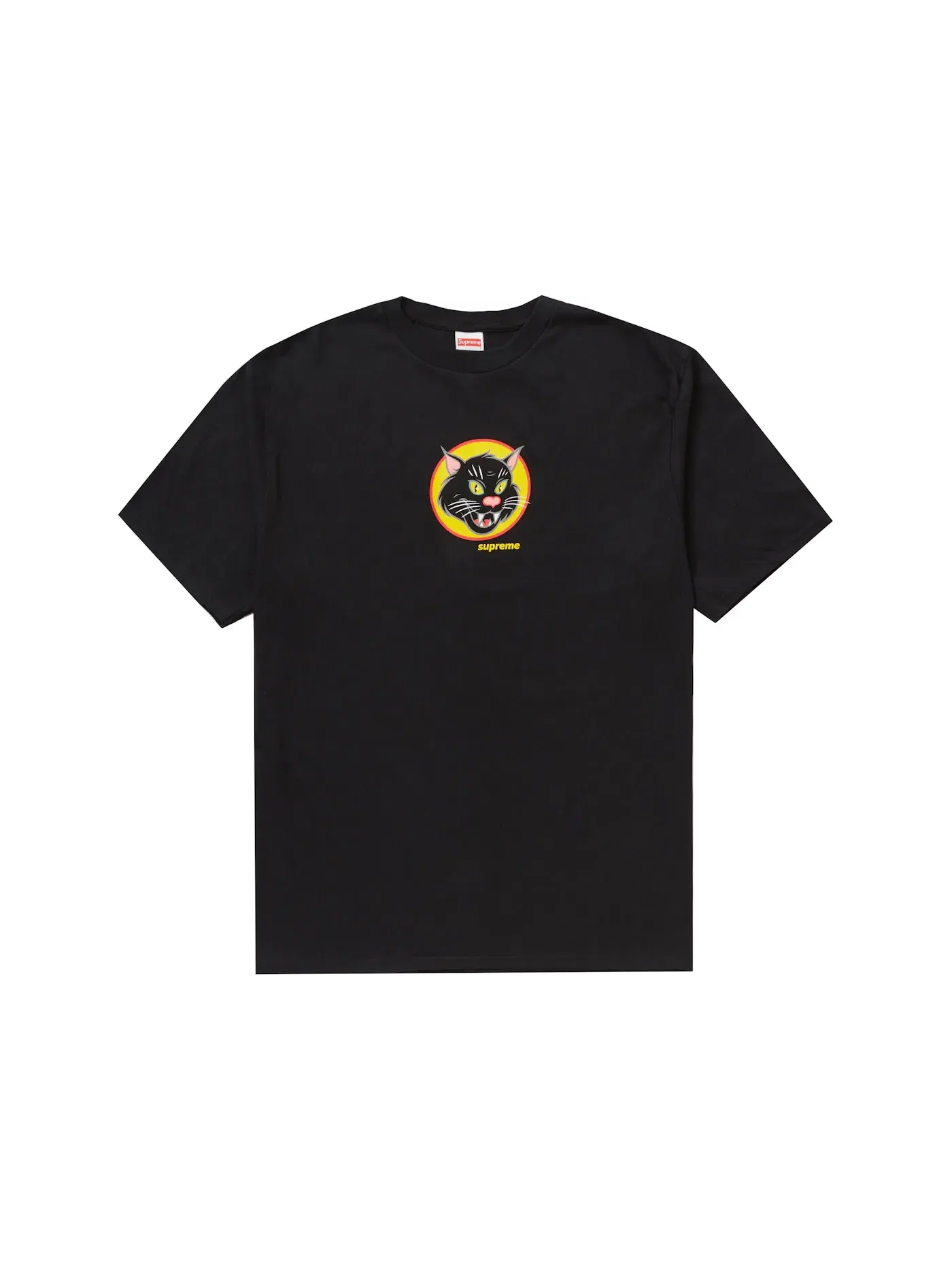 Мужская футболка с принтом Supreme Tee — изображение 1 из 1, черный