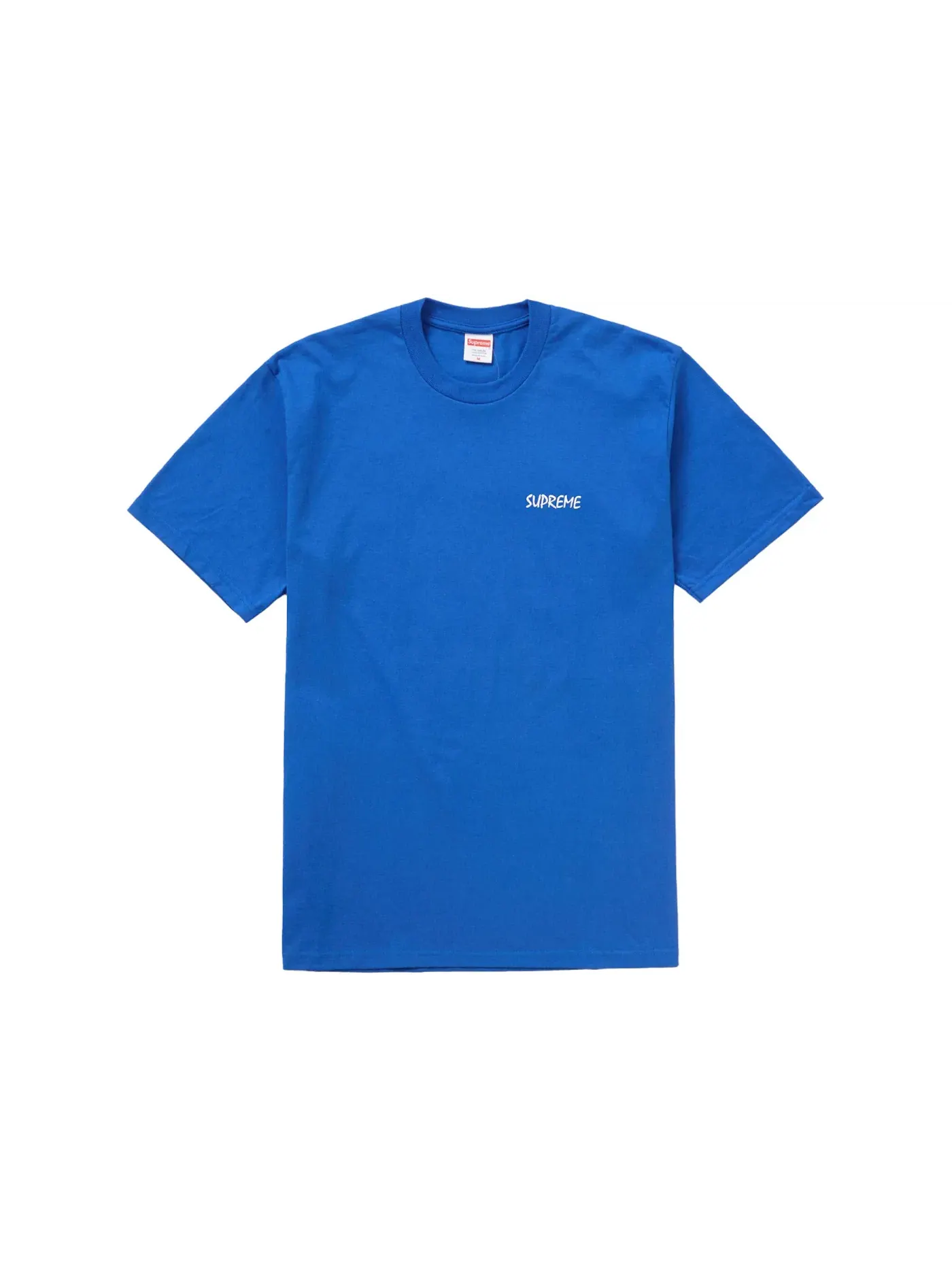 Мужская футболка с принтом Supreme Tee (SS24) — изображение 2 из 2, королевский