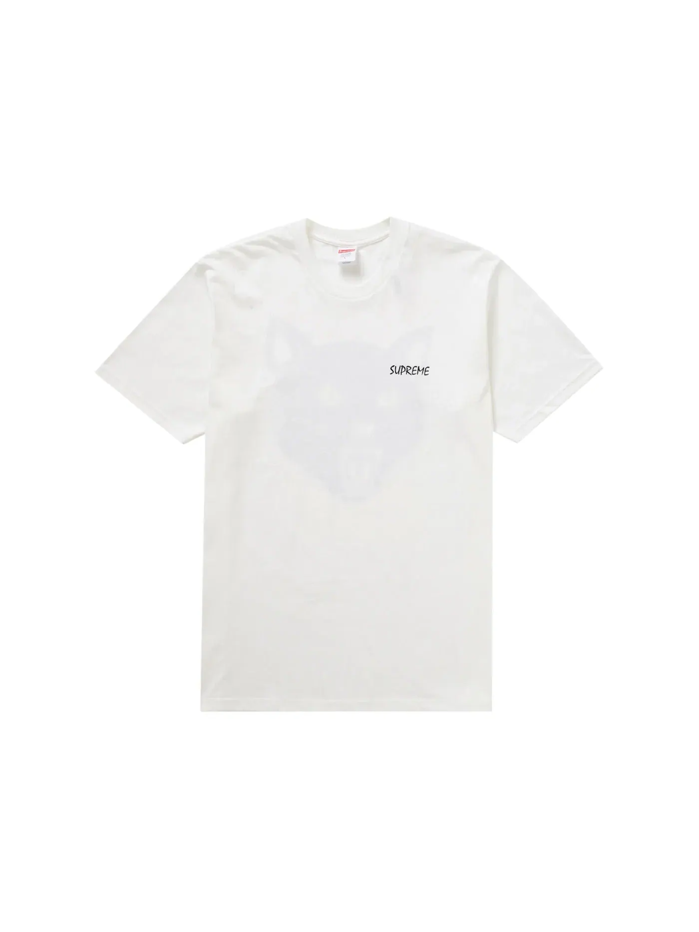 Мужская футболка с принтом Supreme Tee (SS24) — изображение 2 из 2, белый