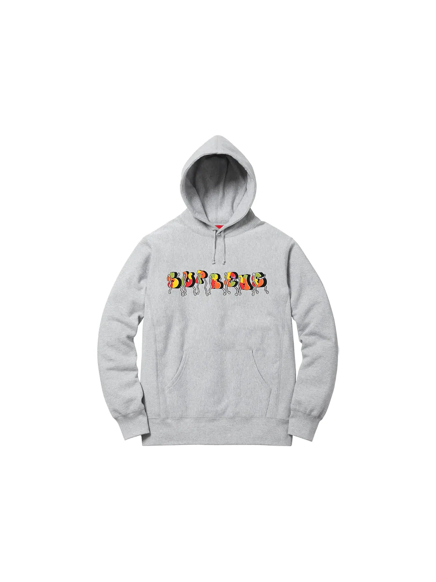 Мужской худи с капюшоном Supreme Blade Whole Car Hooded Sweatshirt — изображение 1 из 1, серый