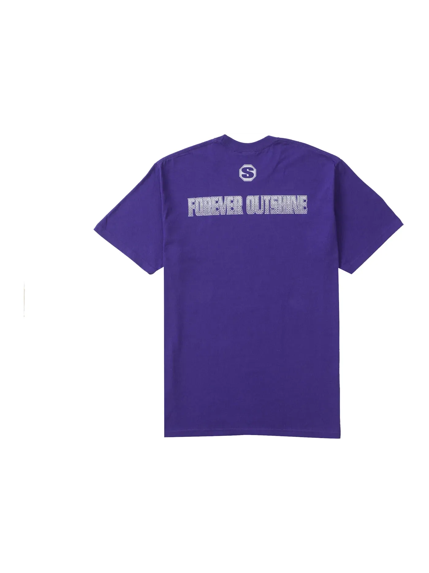 Мужская футболка с принтом Supreme Blockbuster Tee — изображение 2 из 2, фиолетовый