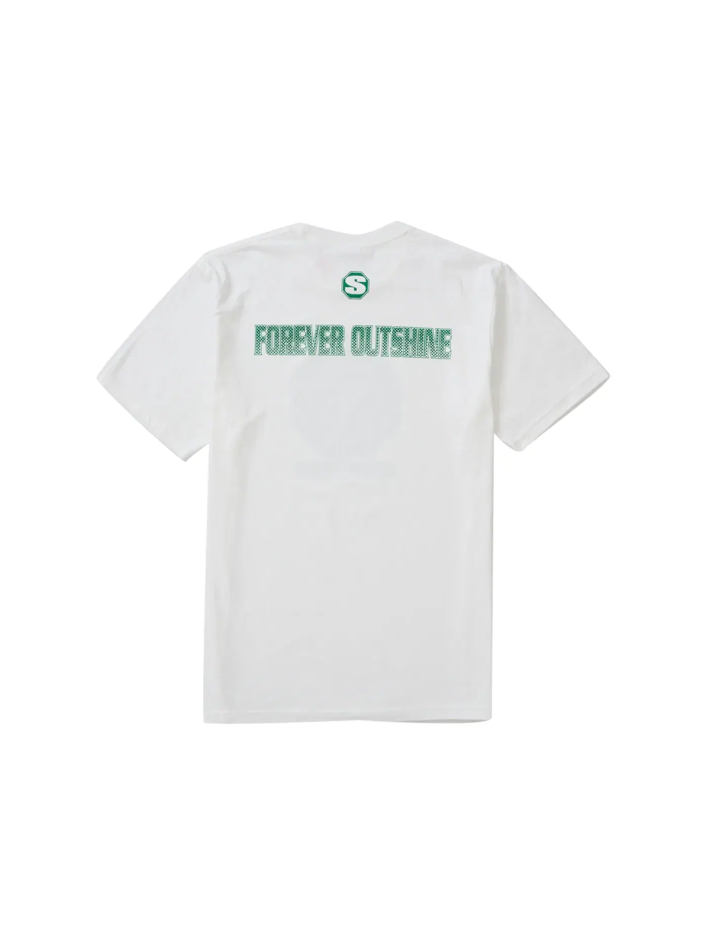 Мужская футболка с принтом Supreme Tee — изображение 2 из 2, белый