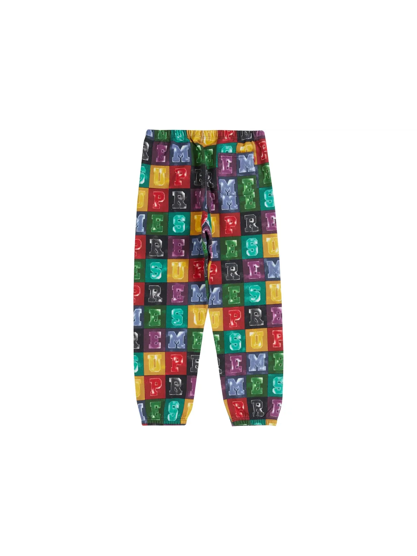 Мужские спортивные штаны с принтом Sweatpant Supreme — изображение 2 из 2, мульти