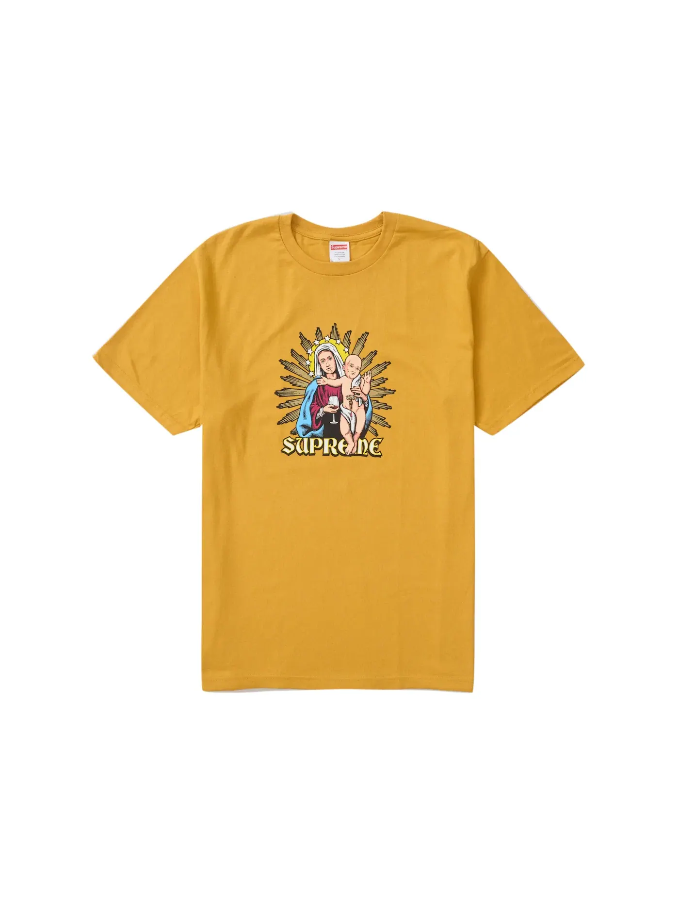 Мужская футболка Supreme Tee — изображение 1 из 1, желтый
