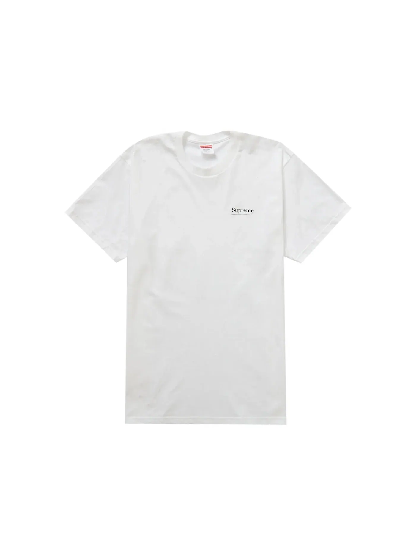 Мужская футболка с принтом Supreme Blowfish Tee — изображение 2 из 2, белый