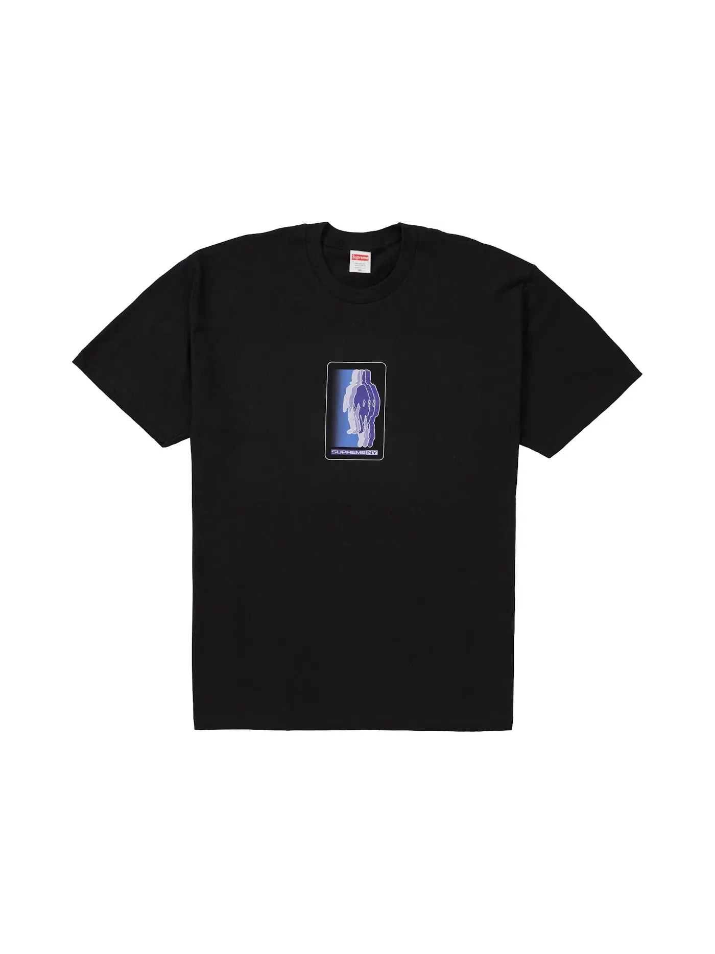 Мужская футболка с принтом Supreme Blur Tee Supreme — изображение 1 из 1, черный