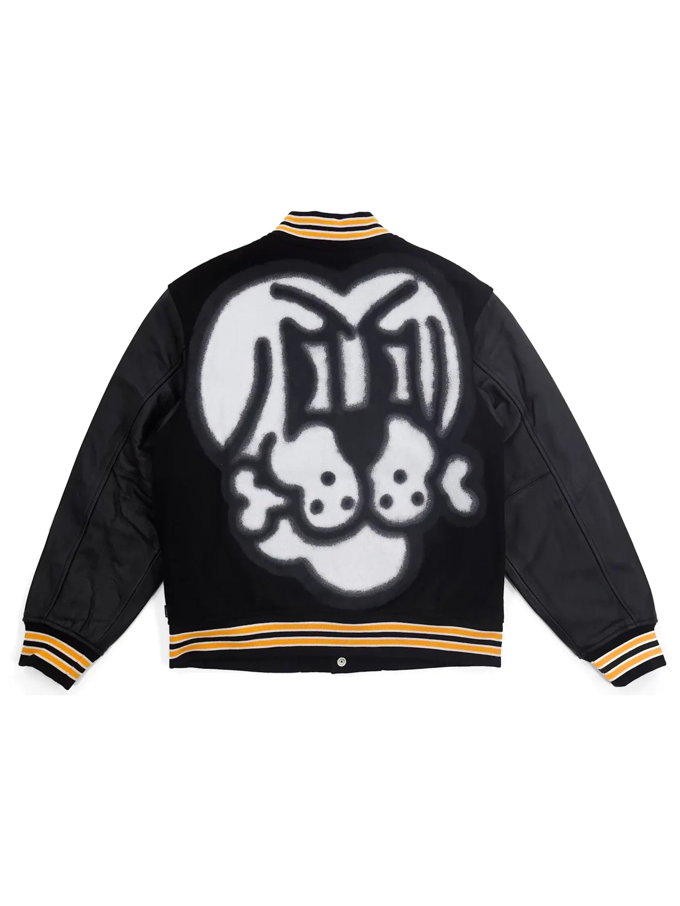 Мужская куртка-бомбер Supreme Bone Varsity Jacket — изображение 3 из 3, черный