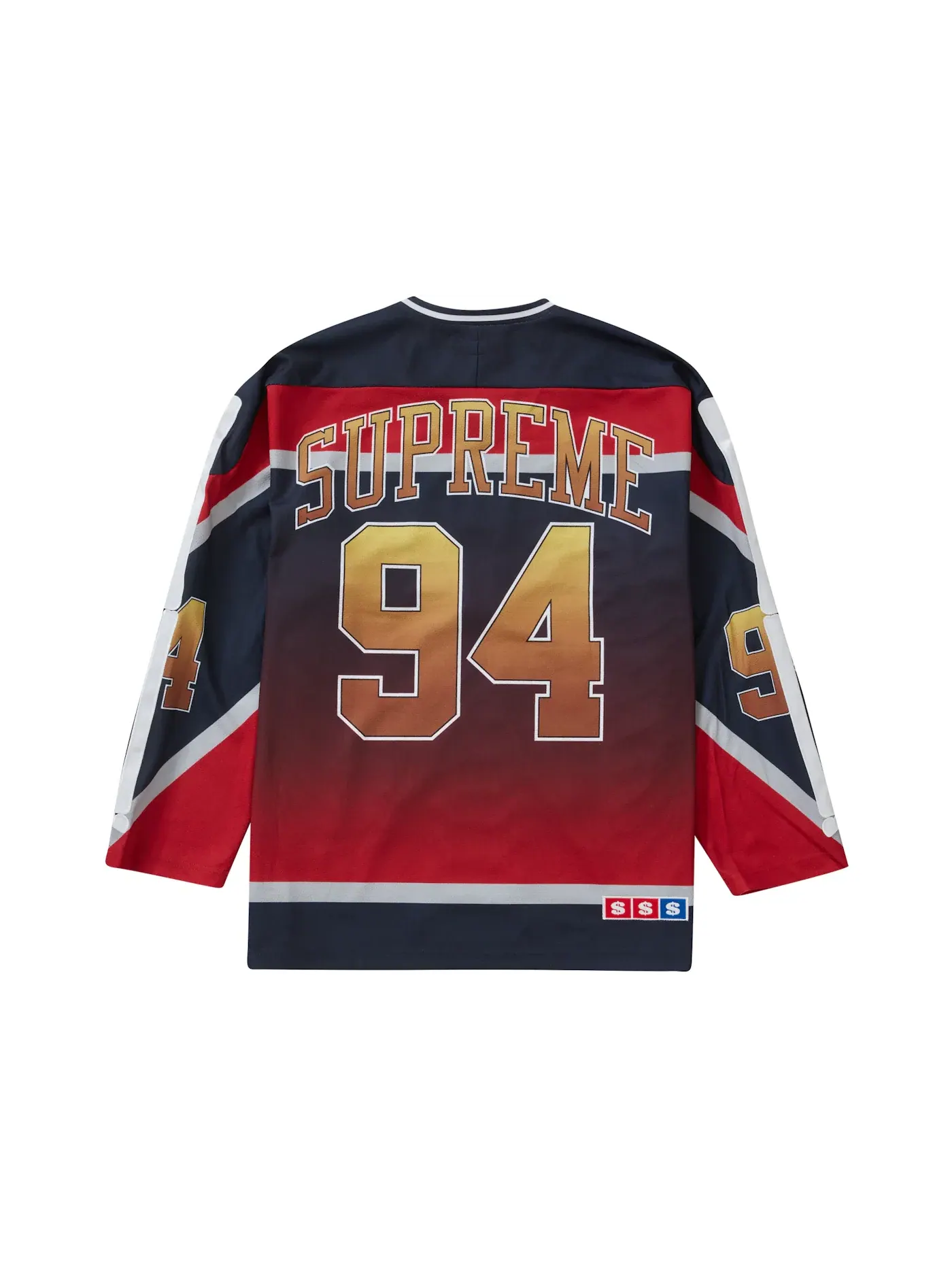 Мужская хоккейная джерси с принтом Bones Hockey Supreme — изображение 2 из 2, мульти