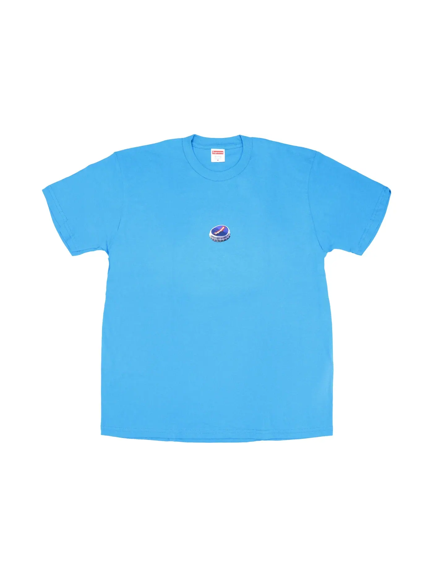 Мужская футболка Bottle Cap Tee Supreme — изображение 1 из 1, яркий синий