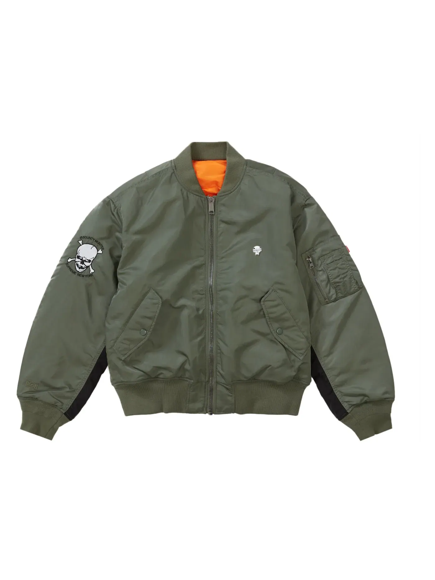 Мужская куртка-бомбер Supreme Bounty Hunter MA-1 Jacket — изображение 1 из 3, оливковый
