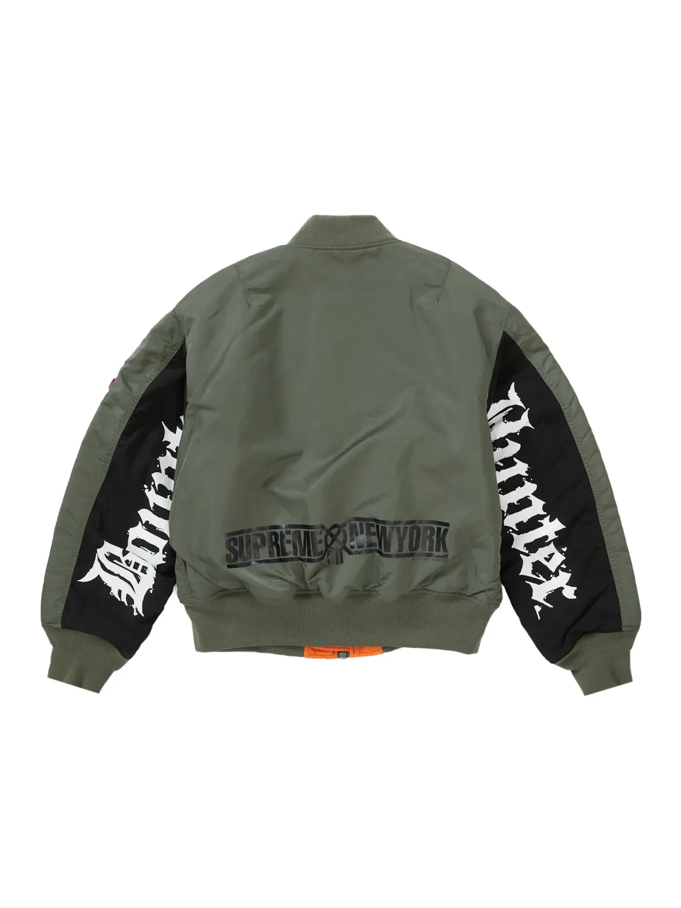 Мужская куртка-бомбер Supreme Bounty Hunter MA-1 Jacket — изображение 3 из 3, оливковый