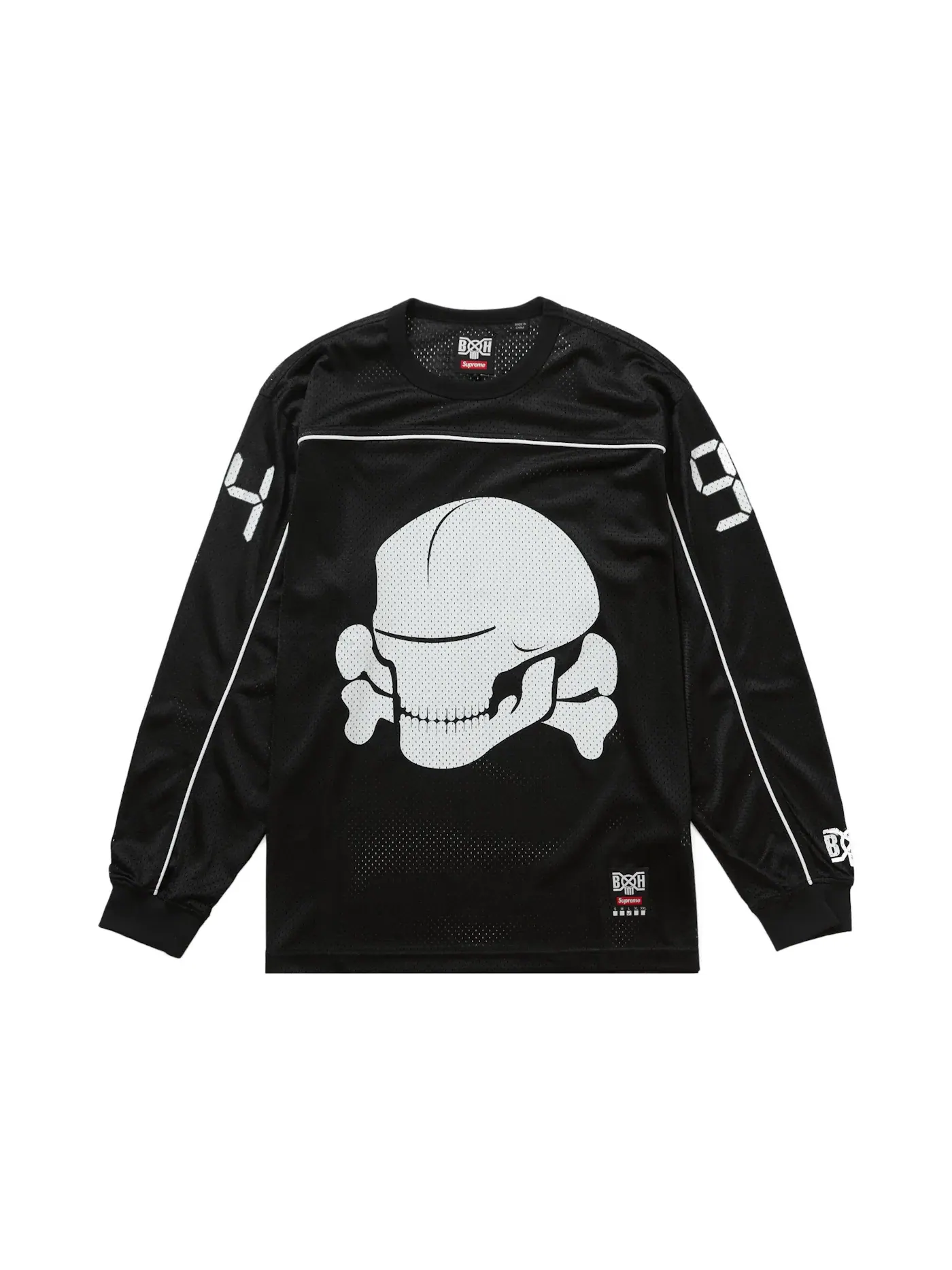 Мужская джерси с сетчатыми вставками Bounty Hunter Mesh Moto Jersey Supreme — изображение 1 из 2, черный