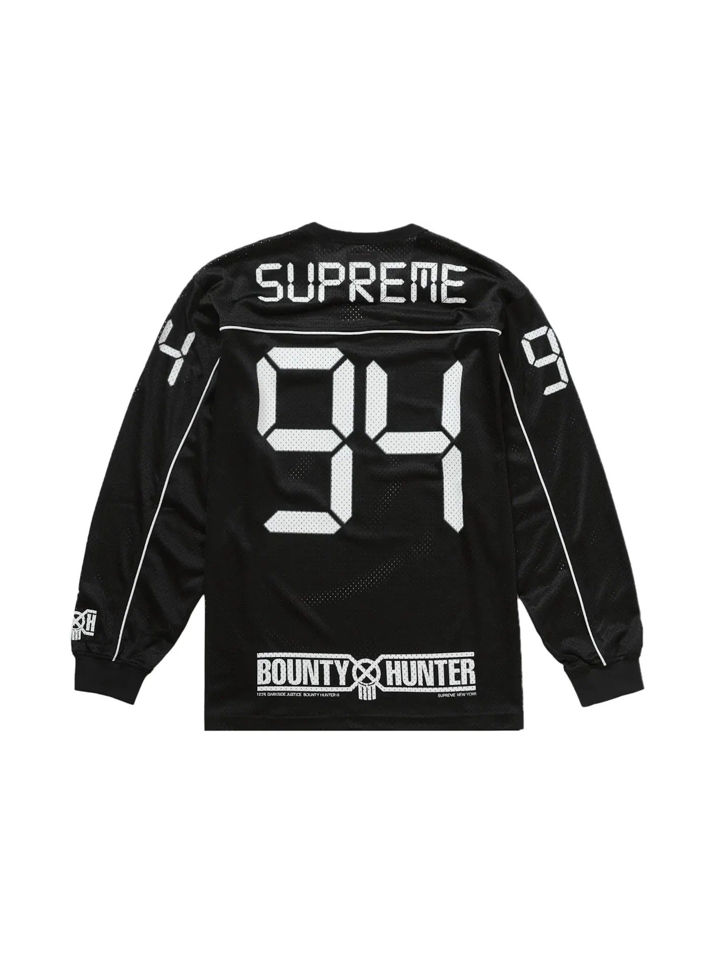Мужская джерси с сетчатыми вставками Bounty Hunter Mesh Moto Jersey Supreme — изображение 2 из 2, черный