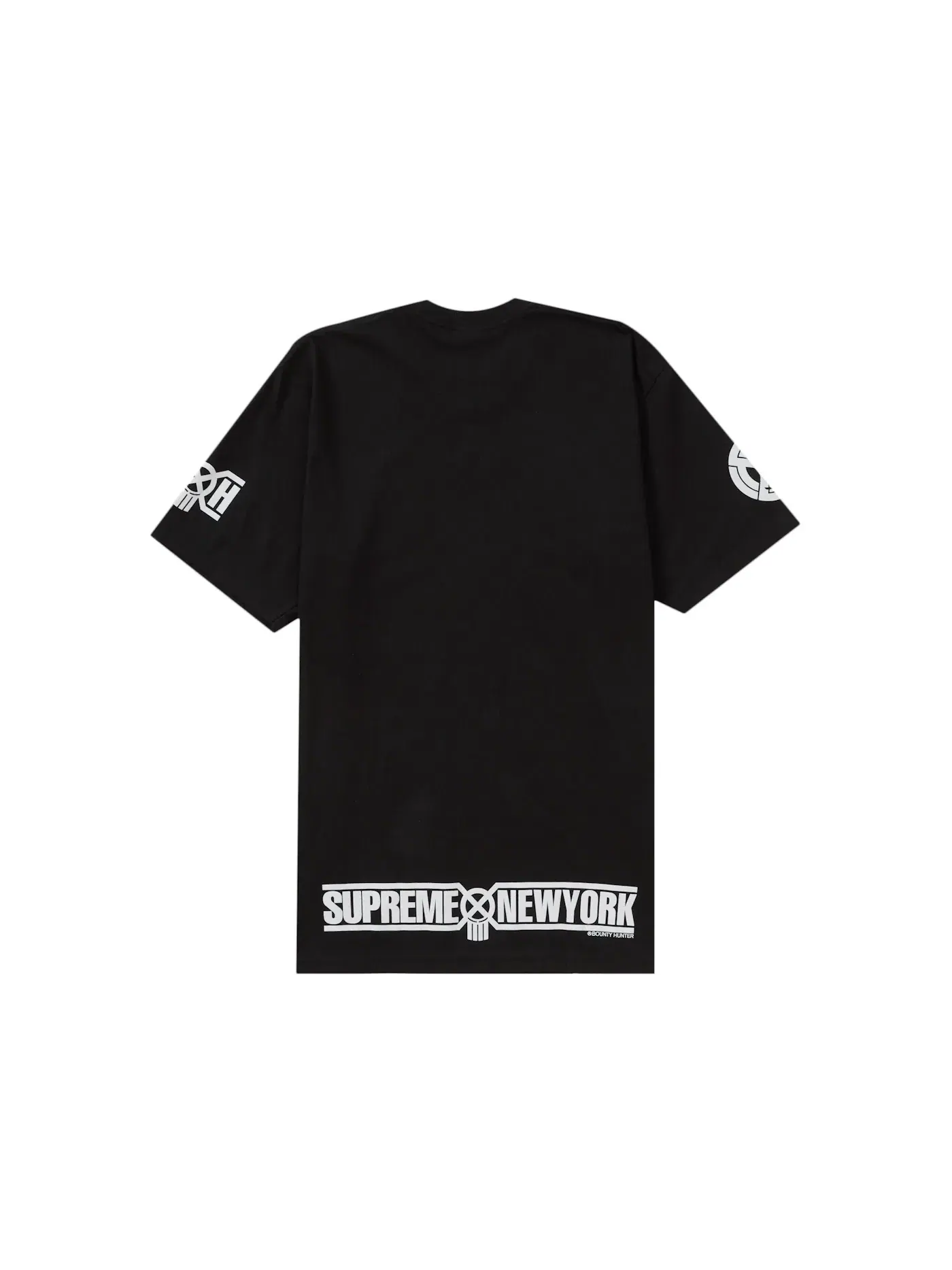 Мужская футболка с принтом Supreme Bounty Hunter Skulls Tee — изображение 2 из 2, черный