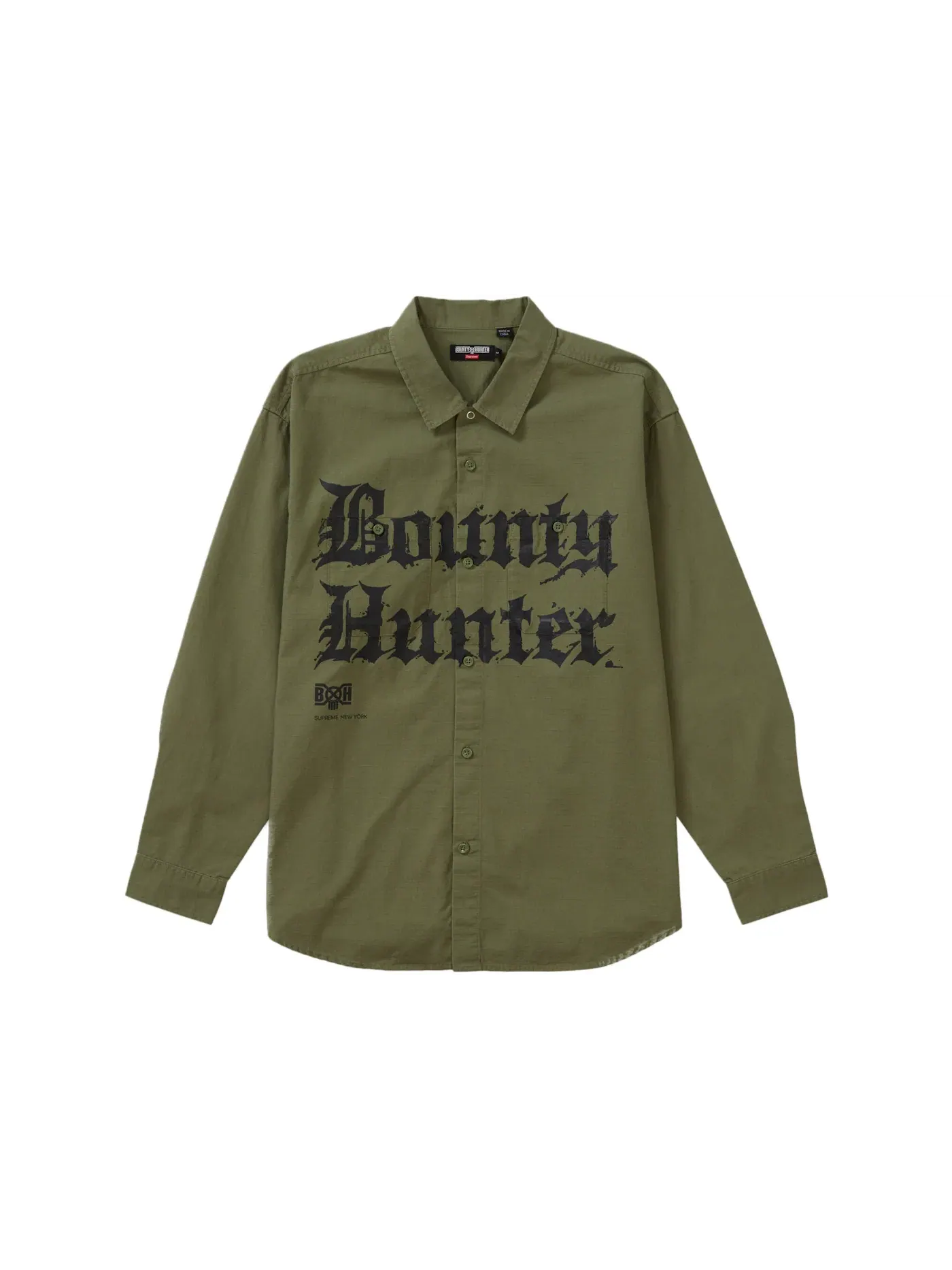 Мужская рубашка из рипстопа Bounty Hunter Supreme — изображение 1 из 1, оливковый