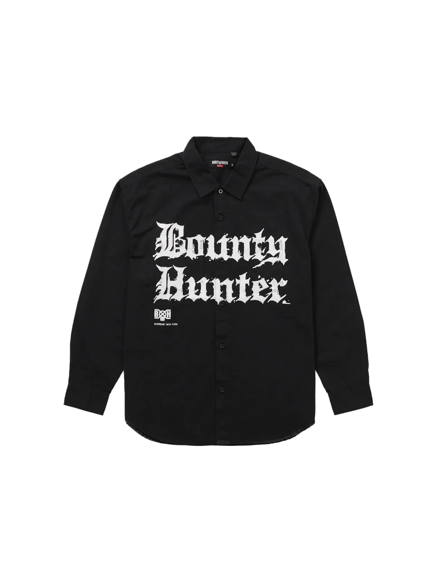 Мужская рубашка из рипстопа Bounty Hunter Supreme — изображение 1 из 1, черный