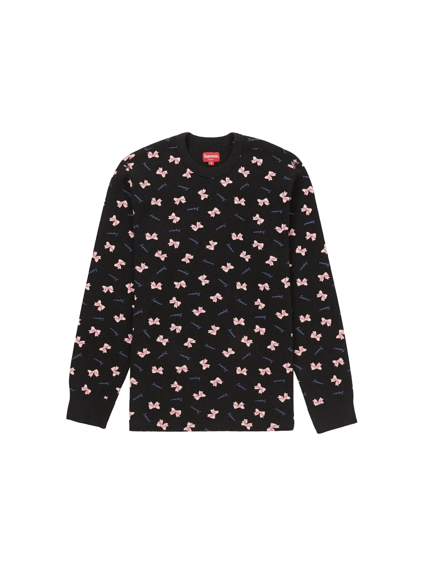 Мужской свитер с принтом Supreme Thermal — изображение 1 из 1, черный