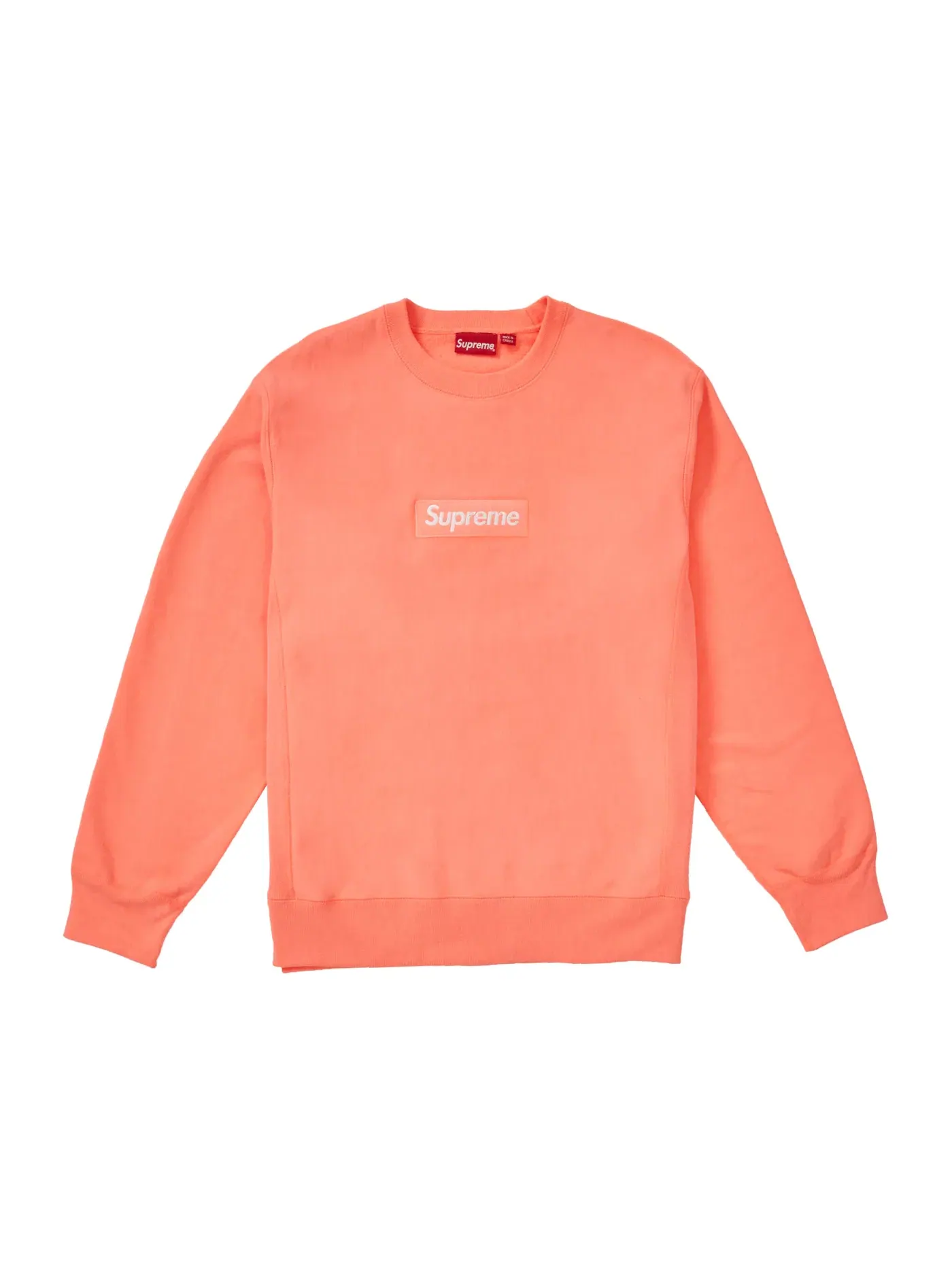 Мужской свитшот с принтом Supreme (FW18) — изображение 1 из 1, розовый