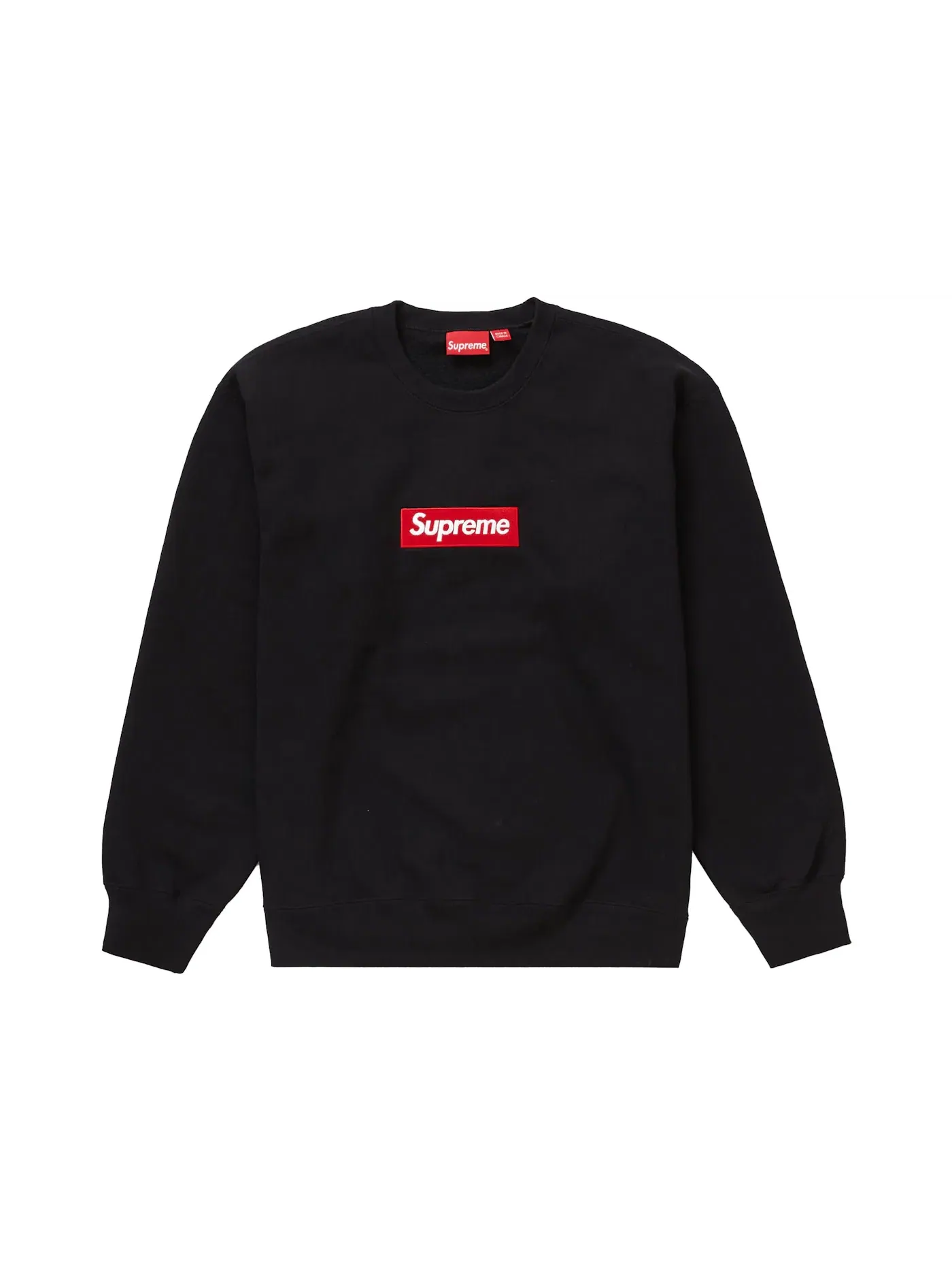 Мужской свитшот с принтом Supreme Crewneck (FW22) — изображение 1 из 1, черный