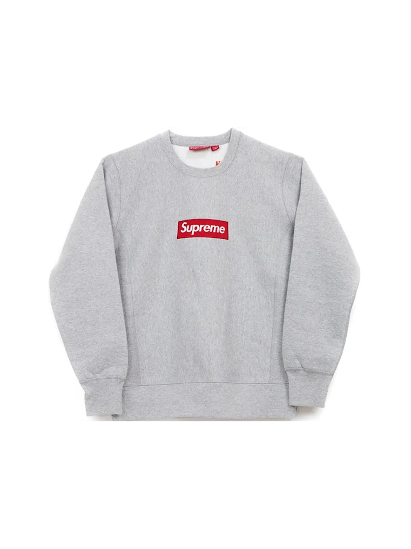 Мужской свитшот с длинным рукавом Crewneck (FW15) Supreme — изображение 1 из 1, серый