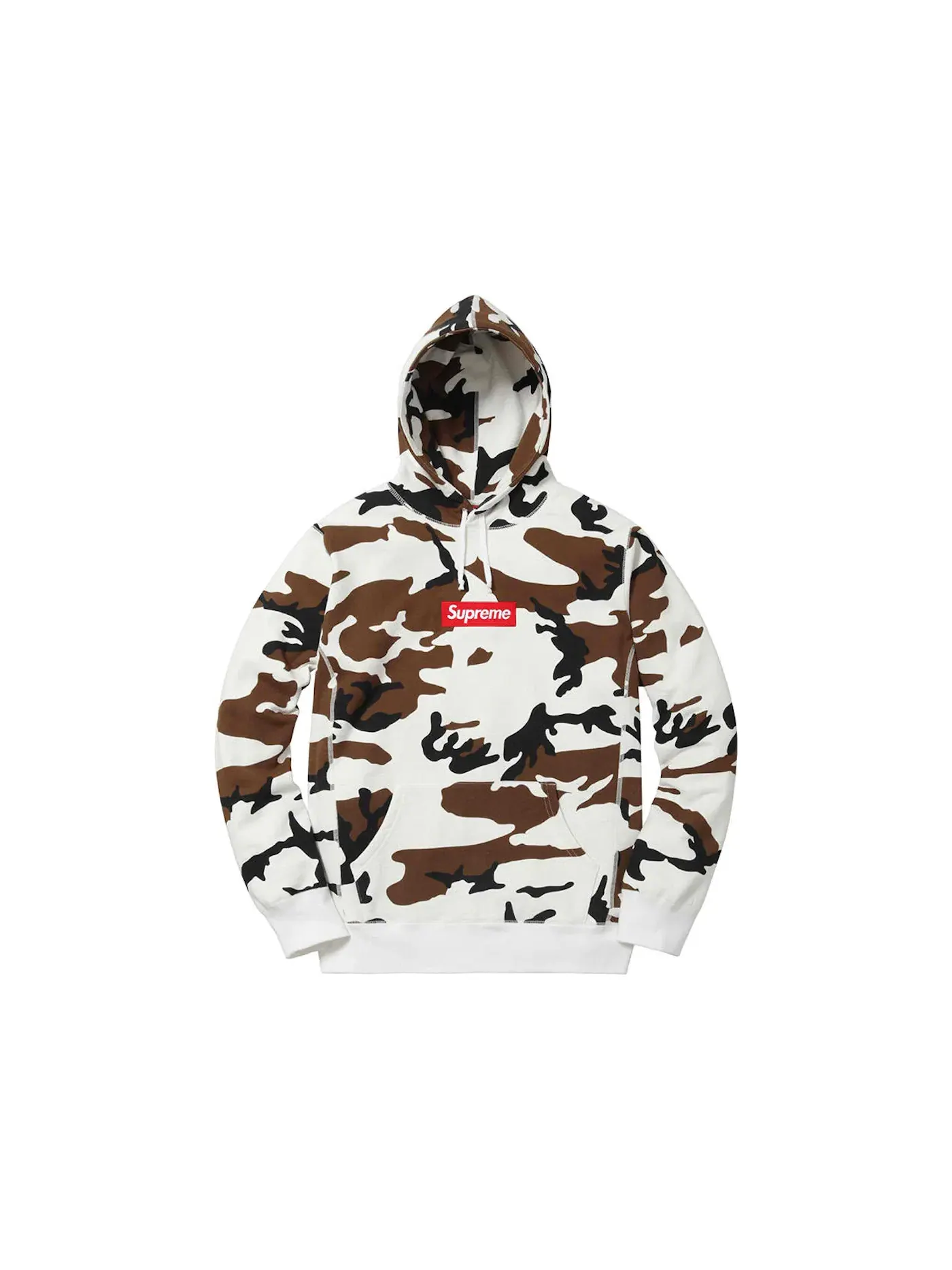 Мужская худи с камуфляжным принтом Supreme Sweatshirt — изображение 1 из 1