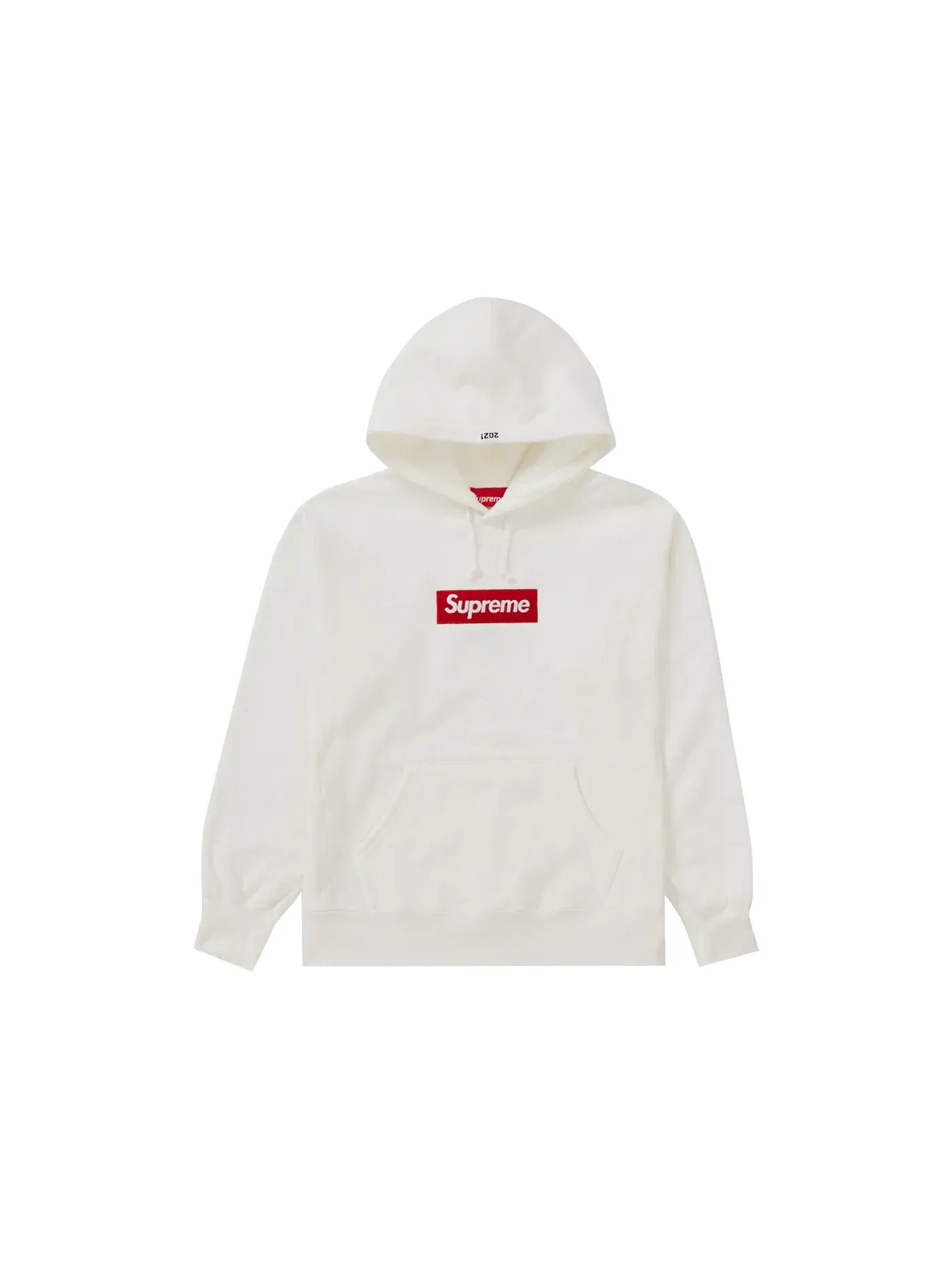 Мужская худи с принтом Supreme Sweatshirt (FW21) — изображение 1 из 1, белый