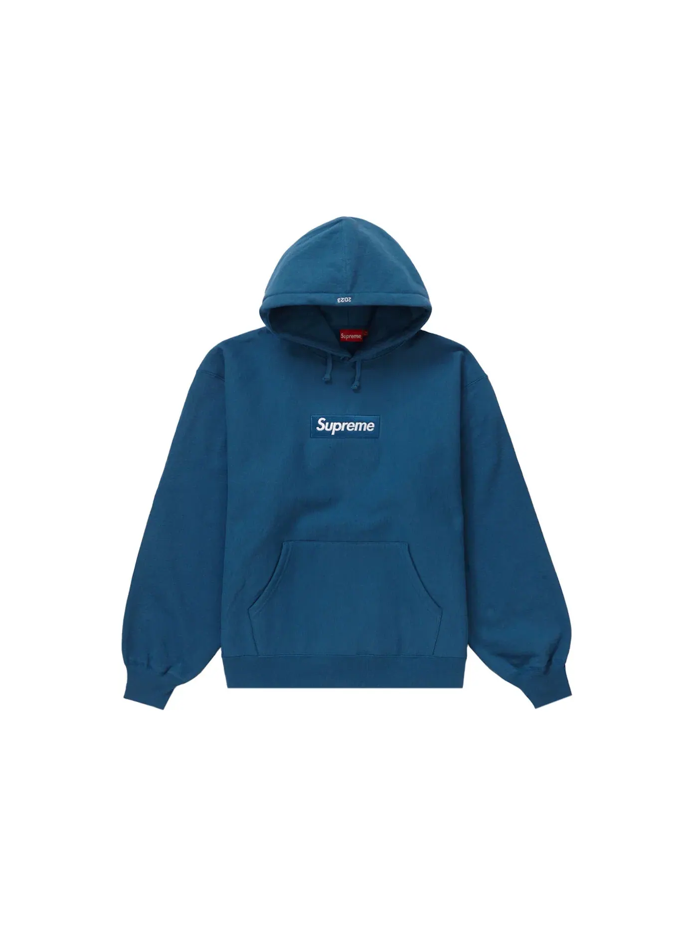 Мужская худи с принтом Supreme Sweatshirt (FW23) — изображение 1 из 1, синий