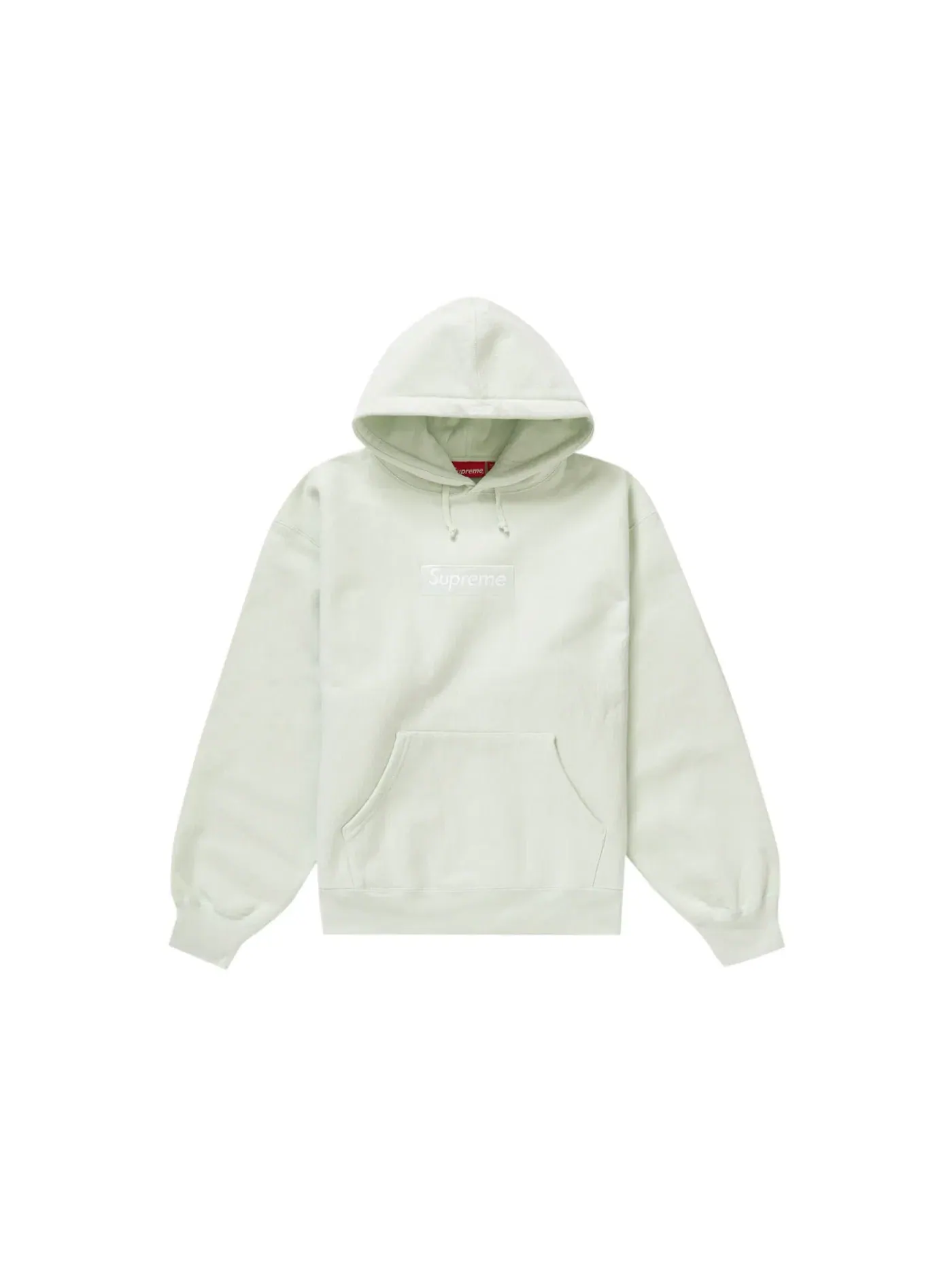 Мужская худи с принтом Supreme Sweatshirt (FW23) — изображение 1 из 1, светлый зеленый