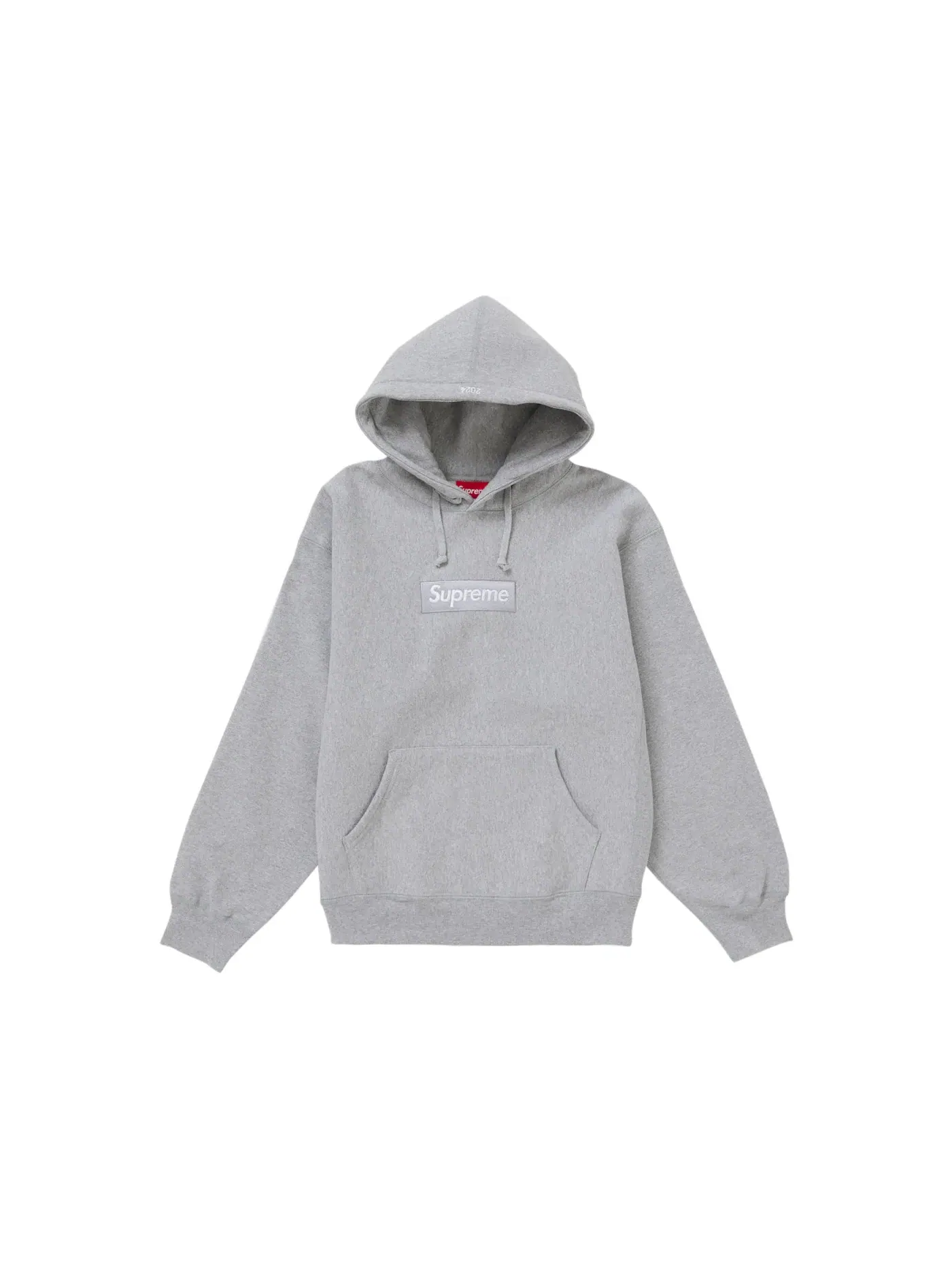 Мужская худи с принтом модель Sweatshirt (FW24) Supreme — изображение 1 из 2, серый