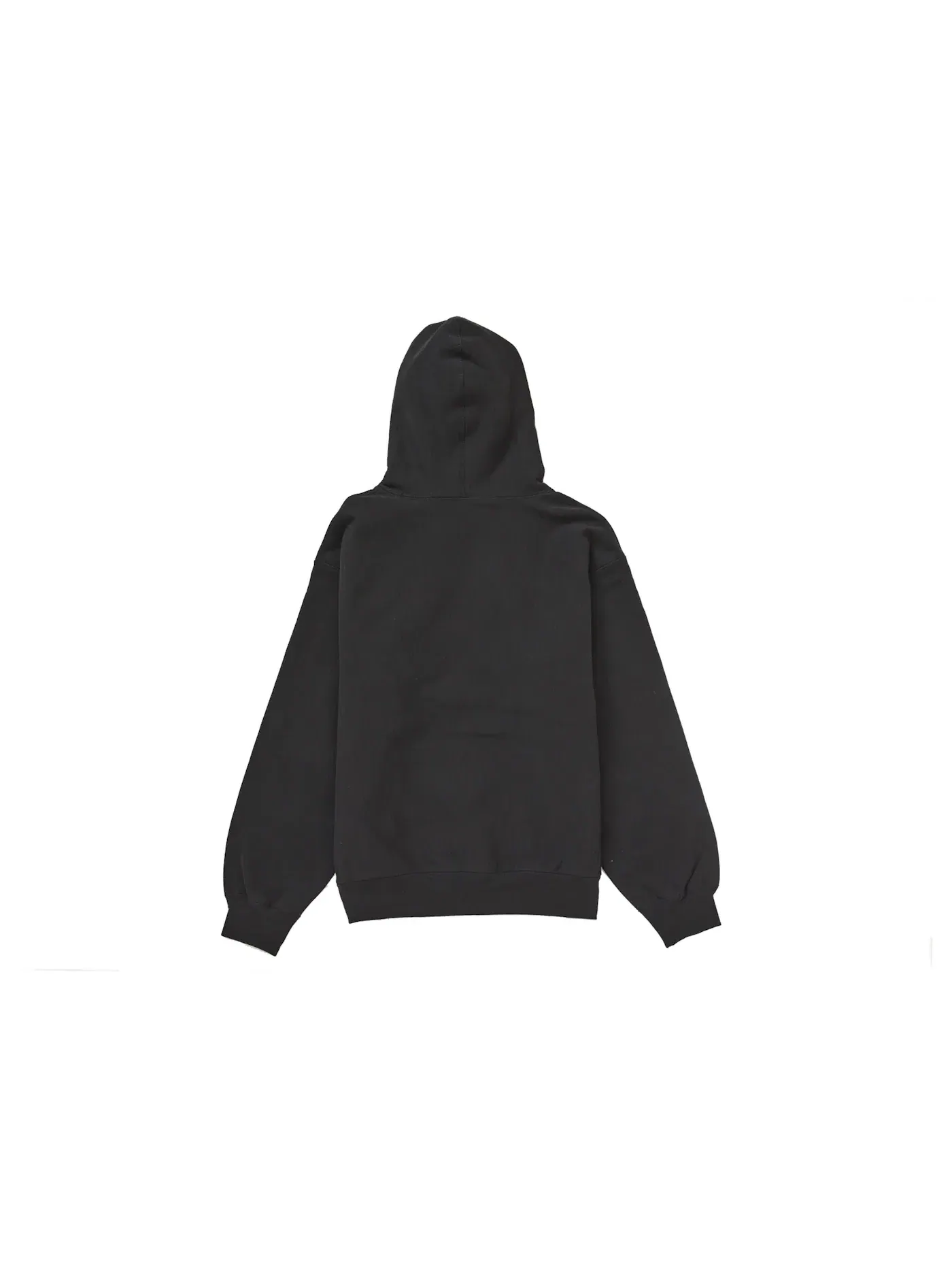 Мужская худи с вышитым логотипом Supreme Box Logo Supreme — изображение 2 из 2, черный