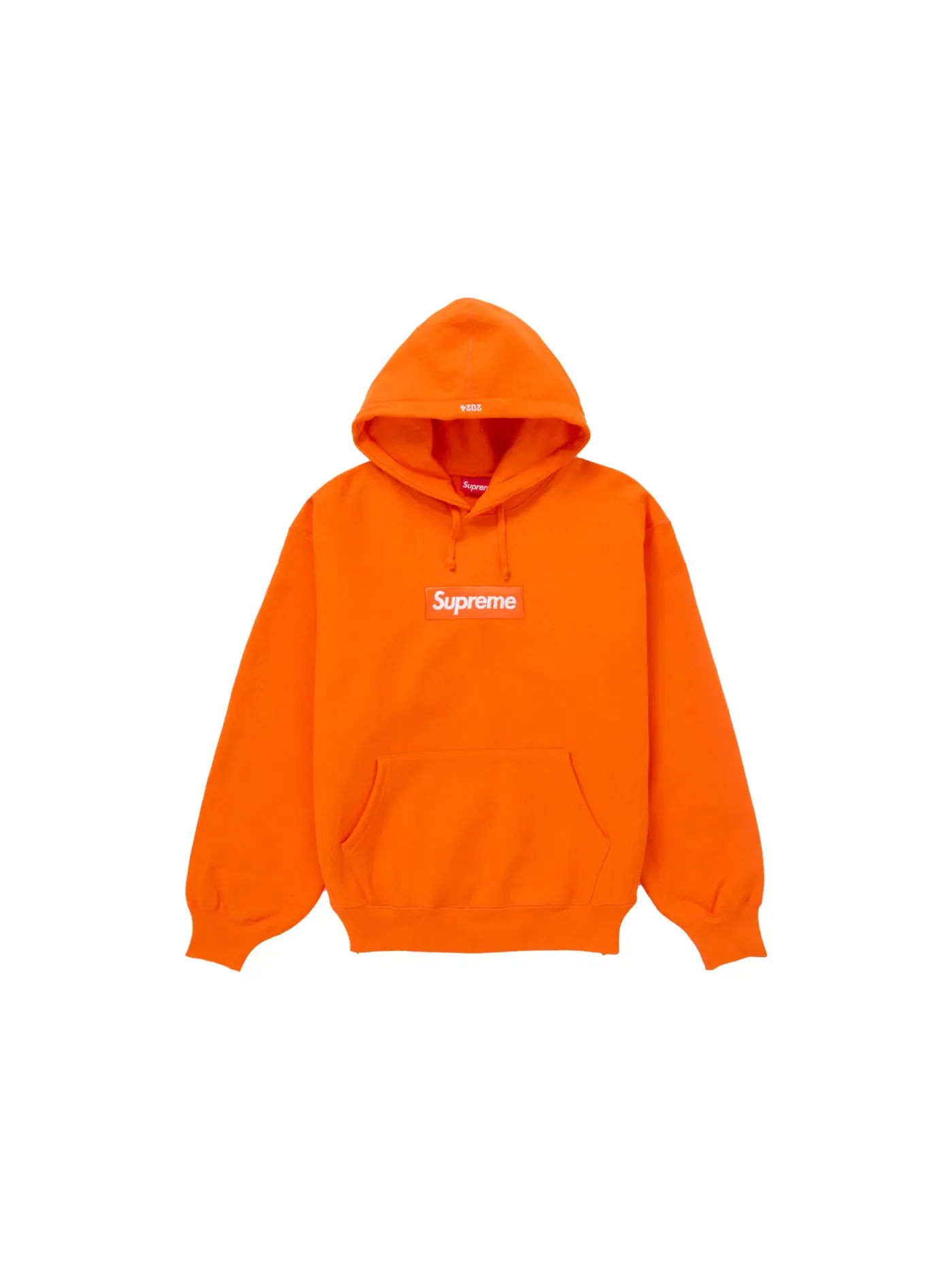 Мужская худи с принтом Supreme Sweatshirt (FW24) — изображение 1 из 2, темный оранжевый