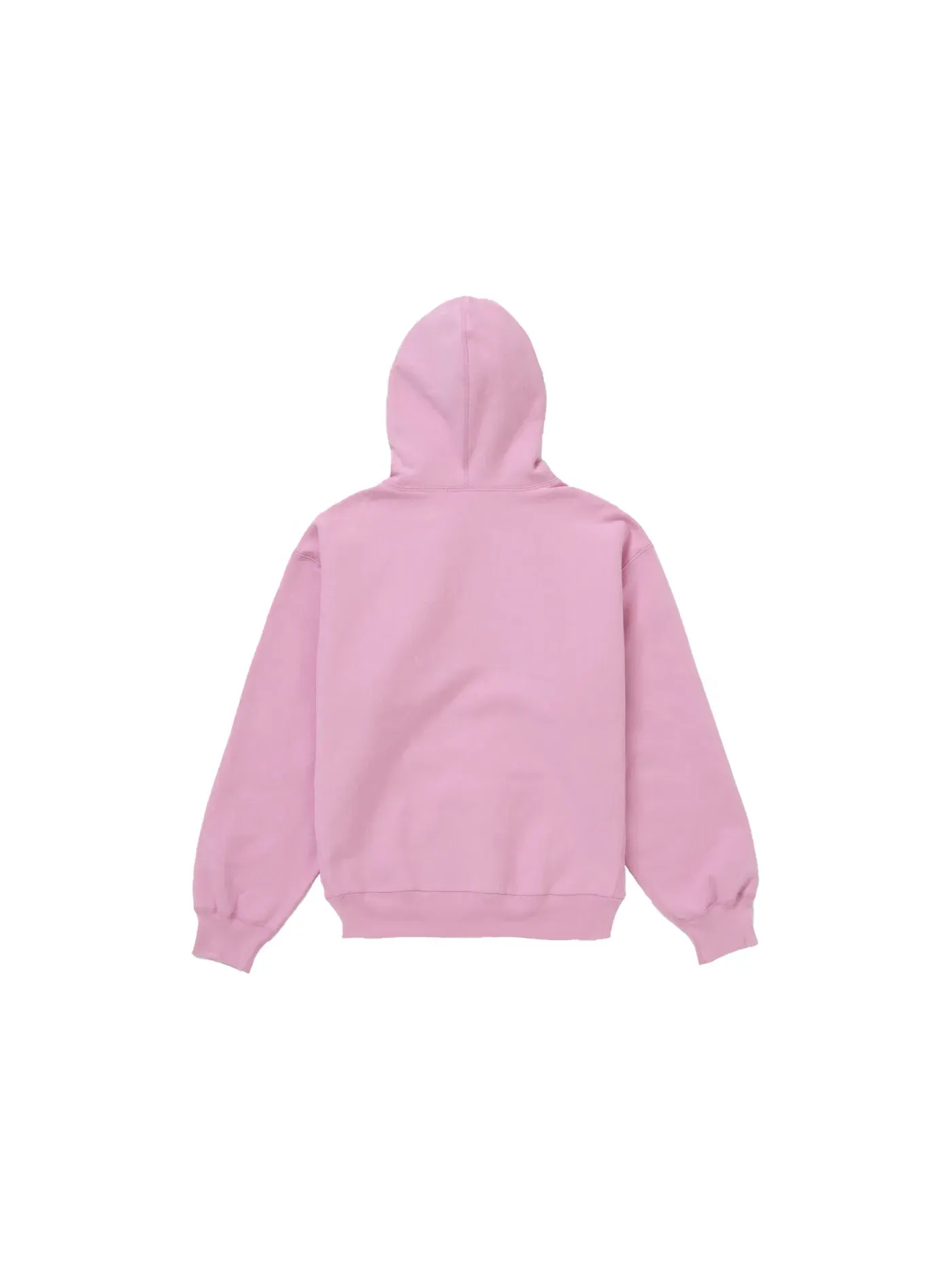 Мужской худи с принтом Supreme Box Logo — изображение 2 из 2, розовый