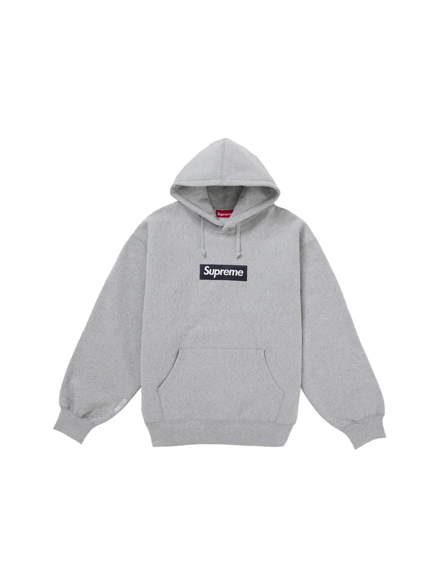 Мужской худи с принтом Supreme Sweatshirt (FW25) — изображение 1 из 1, серый