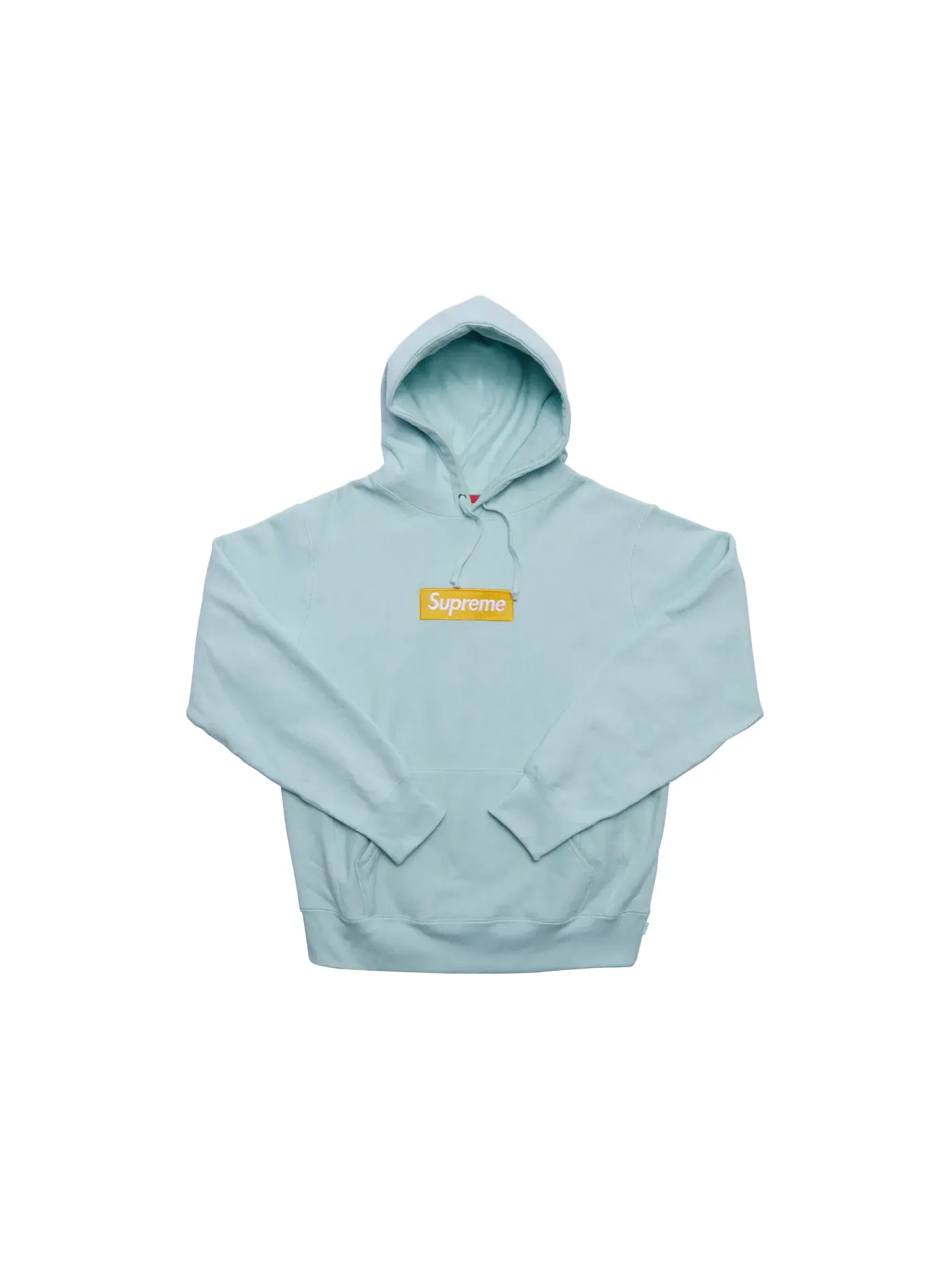 Мужской худи с принтом Supreme Sweatshirt (FW17) — изображение 1 из 1, синий