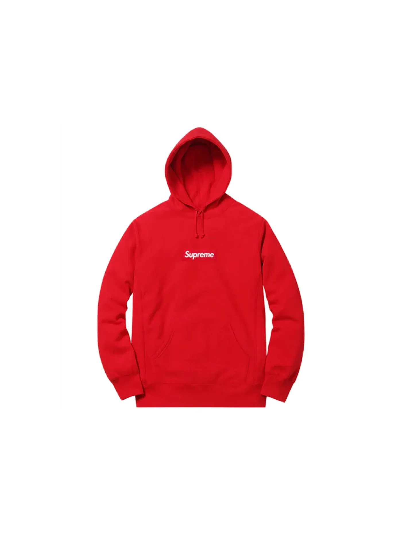 Мужская худи Supreme Box Logo — изображение 1 из 1, красный
