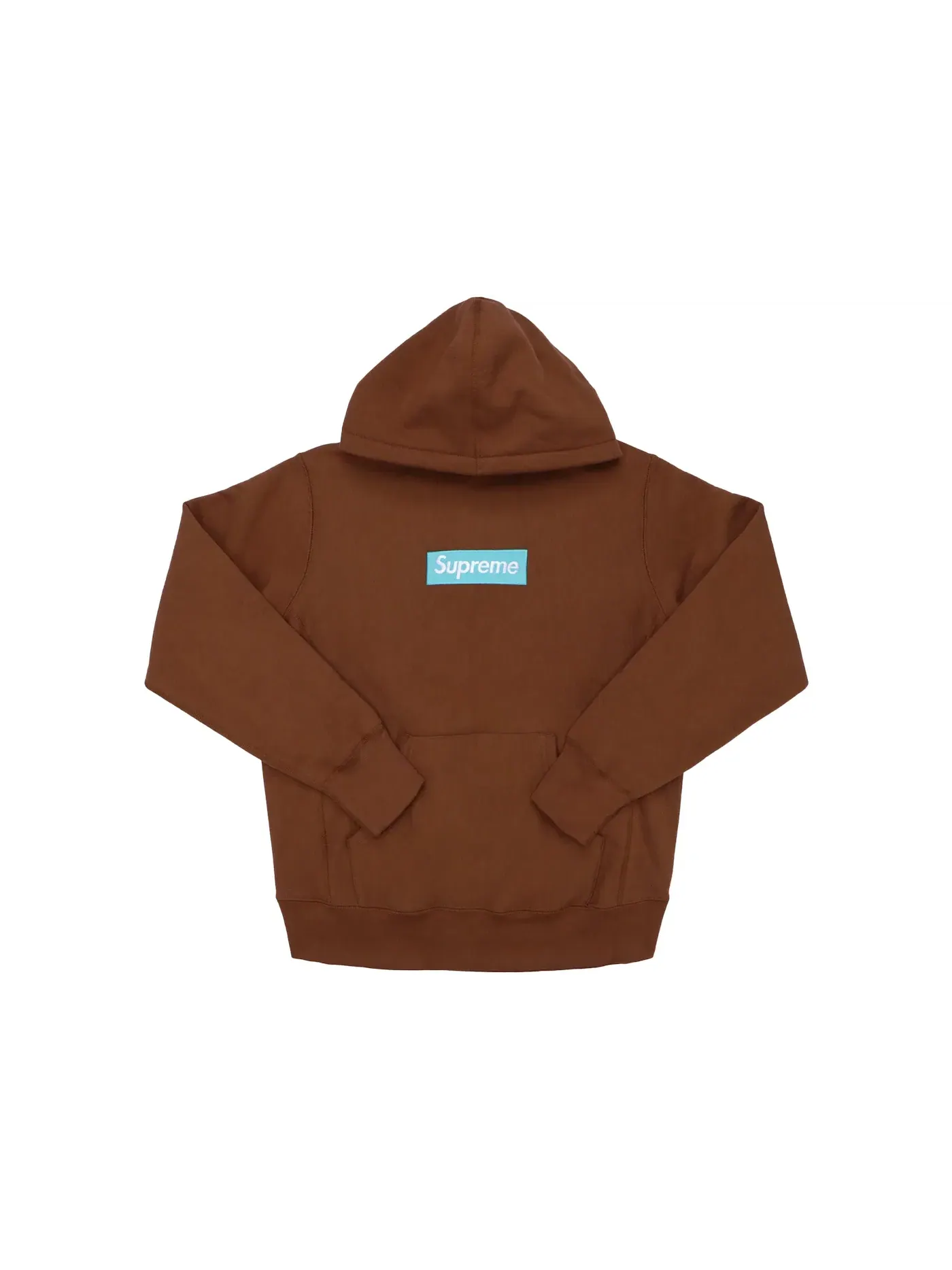 Мужская худи с принтом Supreme Box Logo Hooded Sweatshirt (FW17) — изображение 1 из 1, красный