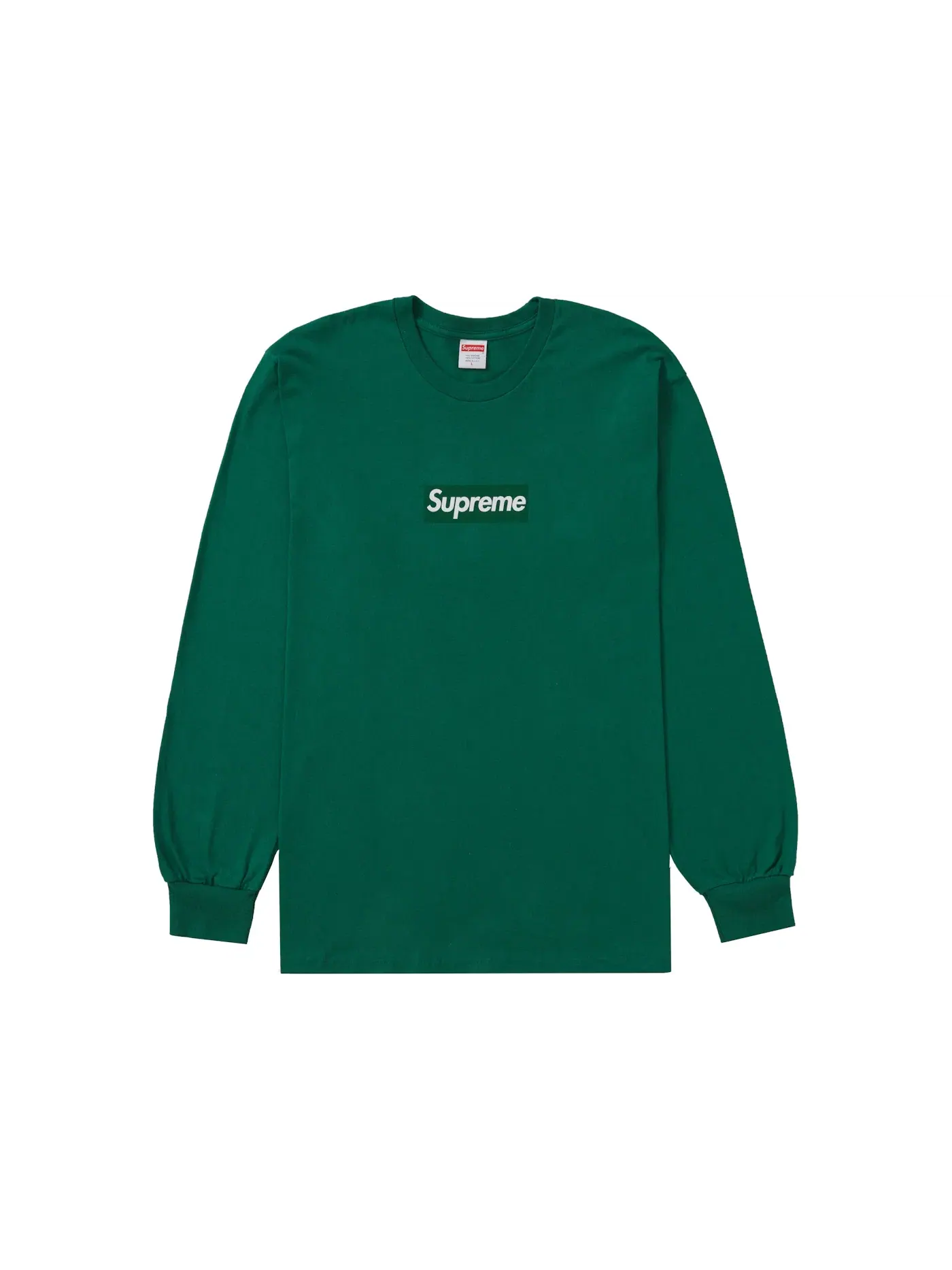 Мужская футболка с длинным рукавом с принтом L/S Tee Supreme — изображение 1 из 1, зеленый