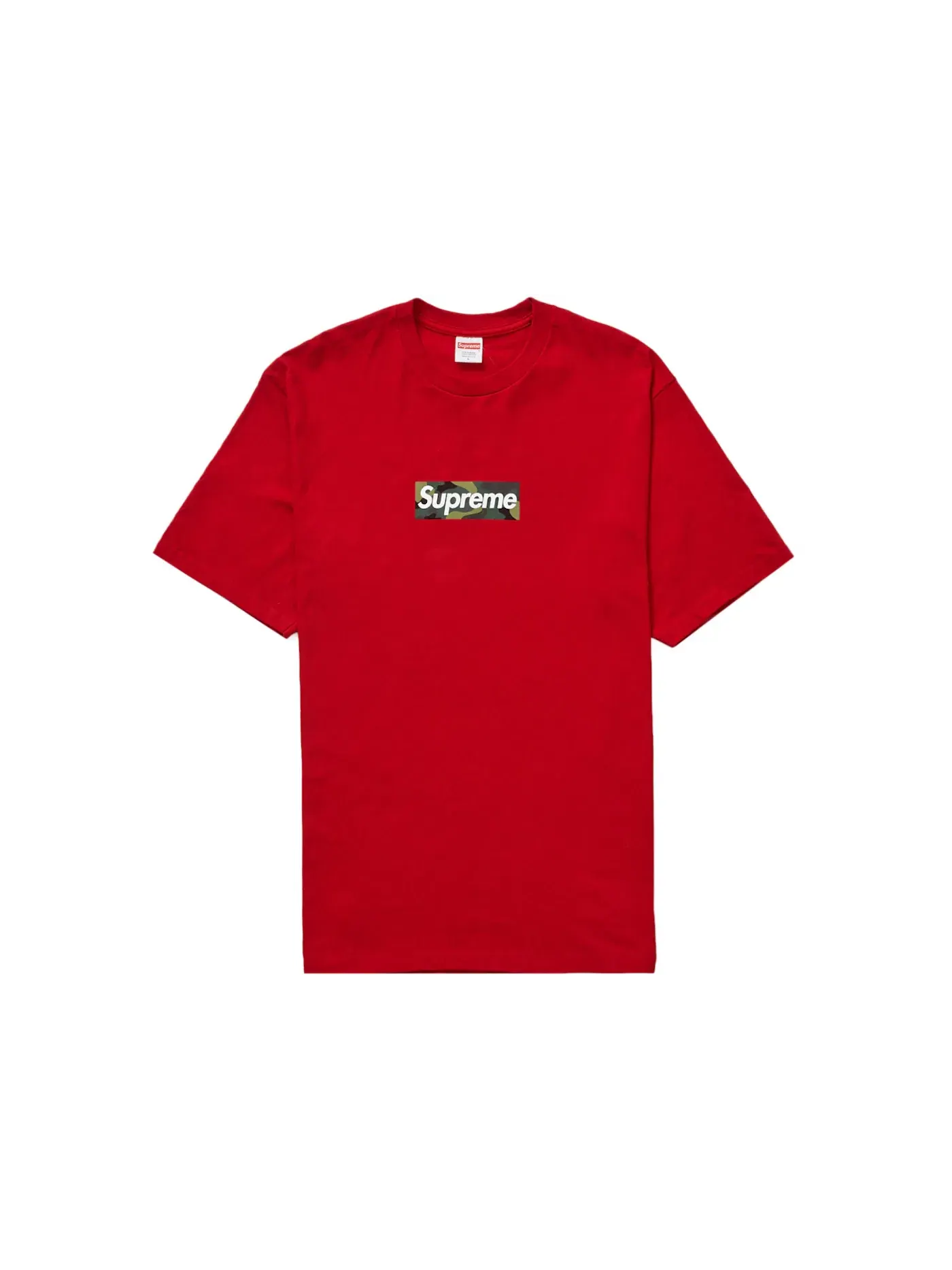 Мужская футболка с принтом Supreme Tee (FW23) — изображение 1 из 1, красный