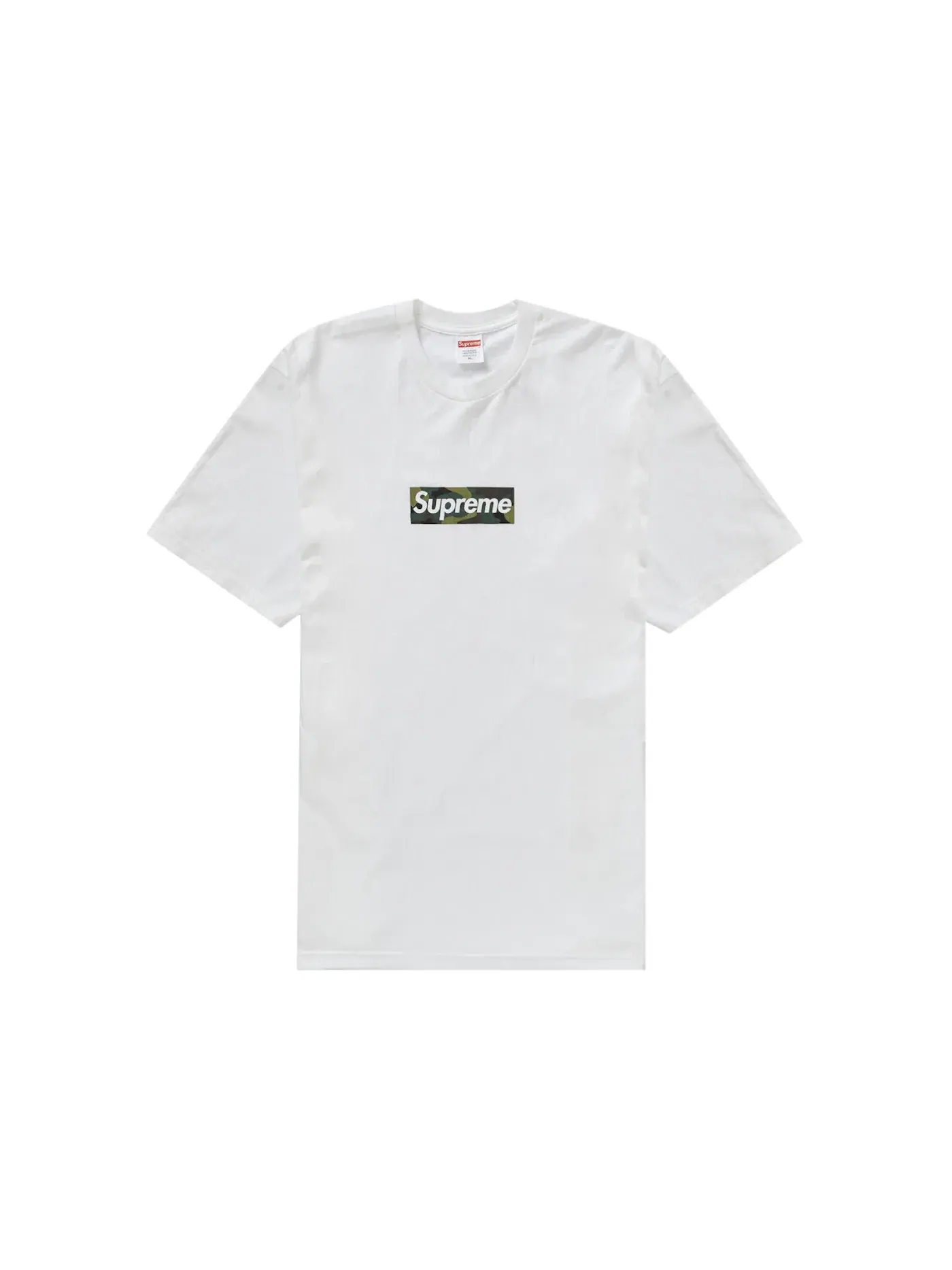Мужская футболка с принтом Supreme Tee (FW23) — изображение 1 из 1, белый