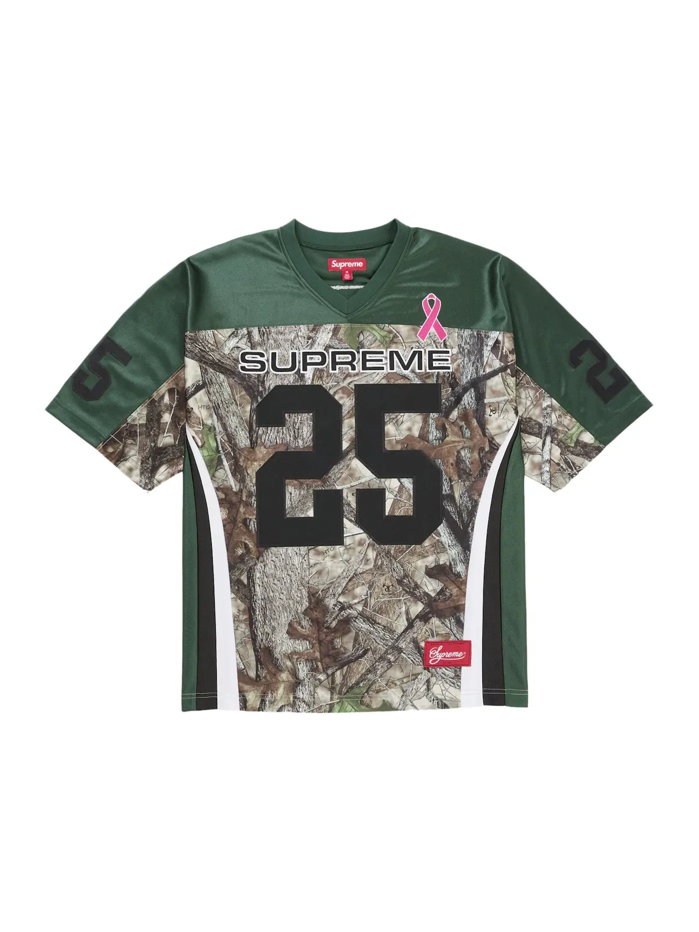 Мужская футбольная джерси с принтом Jersey Supreme — изображение 1 из 2, зеленый