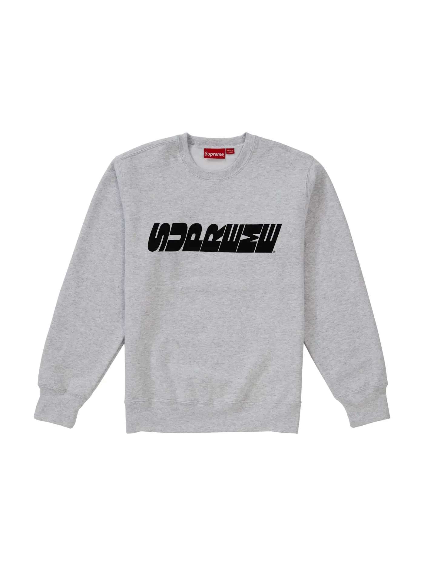 Мужской свитшот с круглым вырезом Supreme Crewneck — изображение 1 из 1, серый