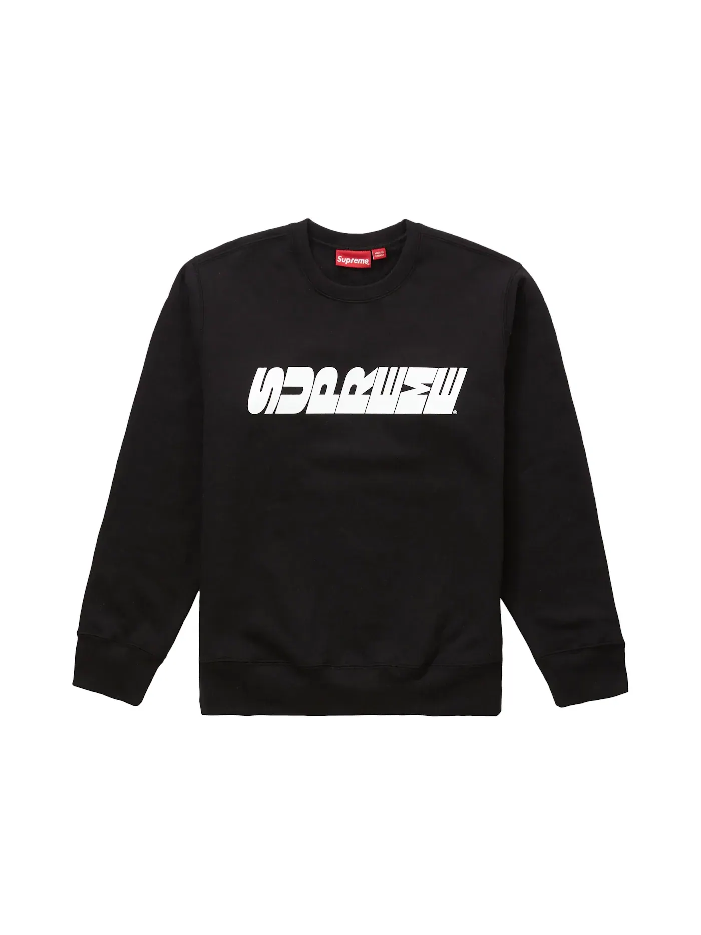 Мужской свитшот Supreme Crewneck — изображение 1 из 1, черный