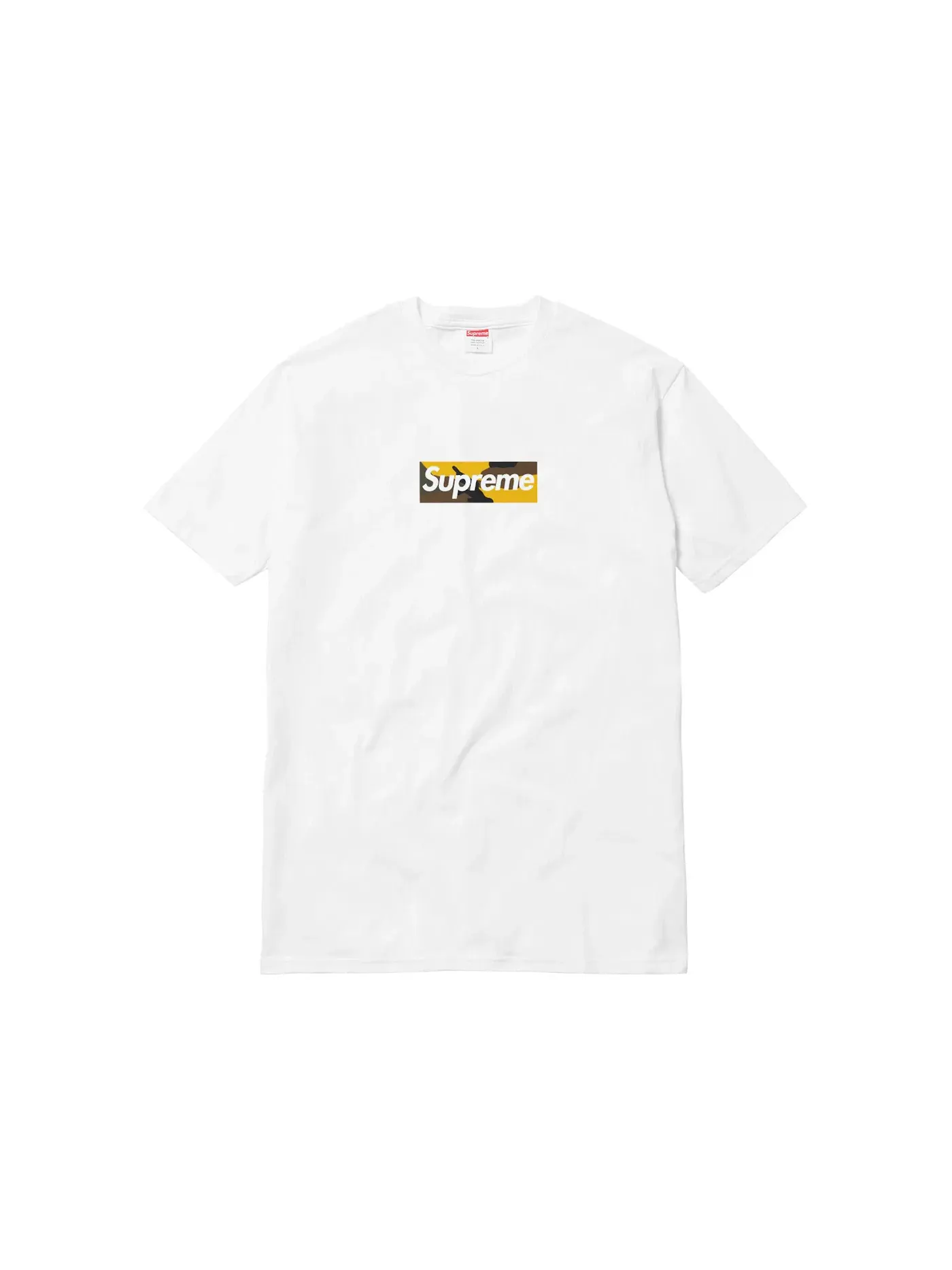 Мужская футболка с принтом Supreme Tee — изображение 1 из 2, белый