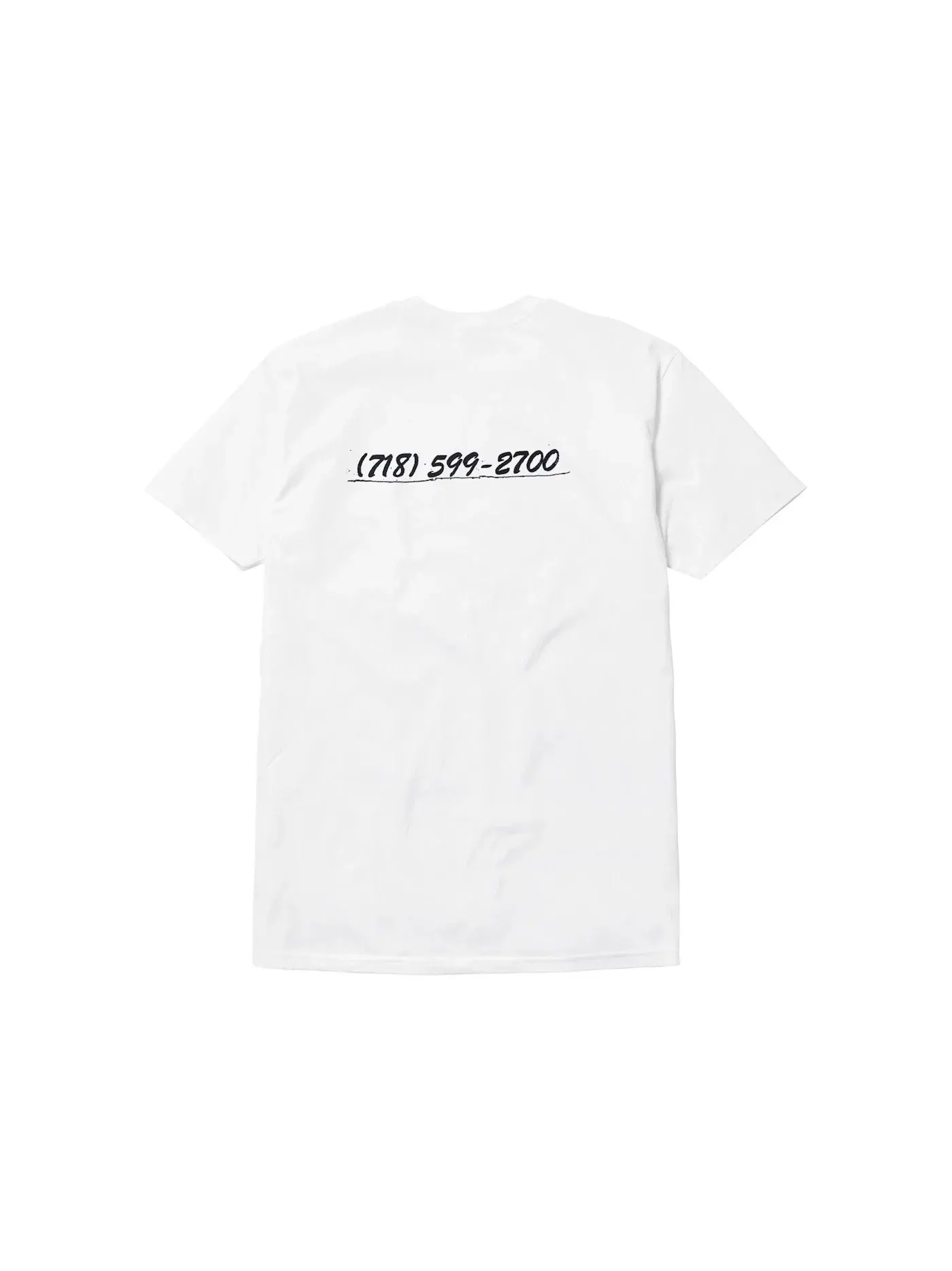 Мужская футболка с принтом Supreme Tee — изображение 2 из 2, белый